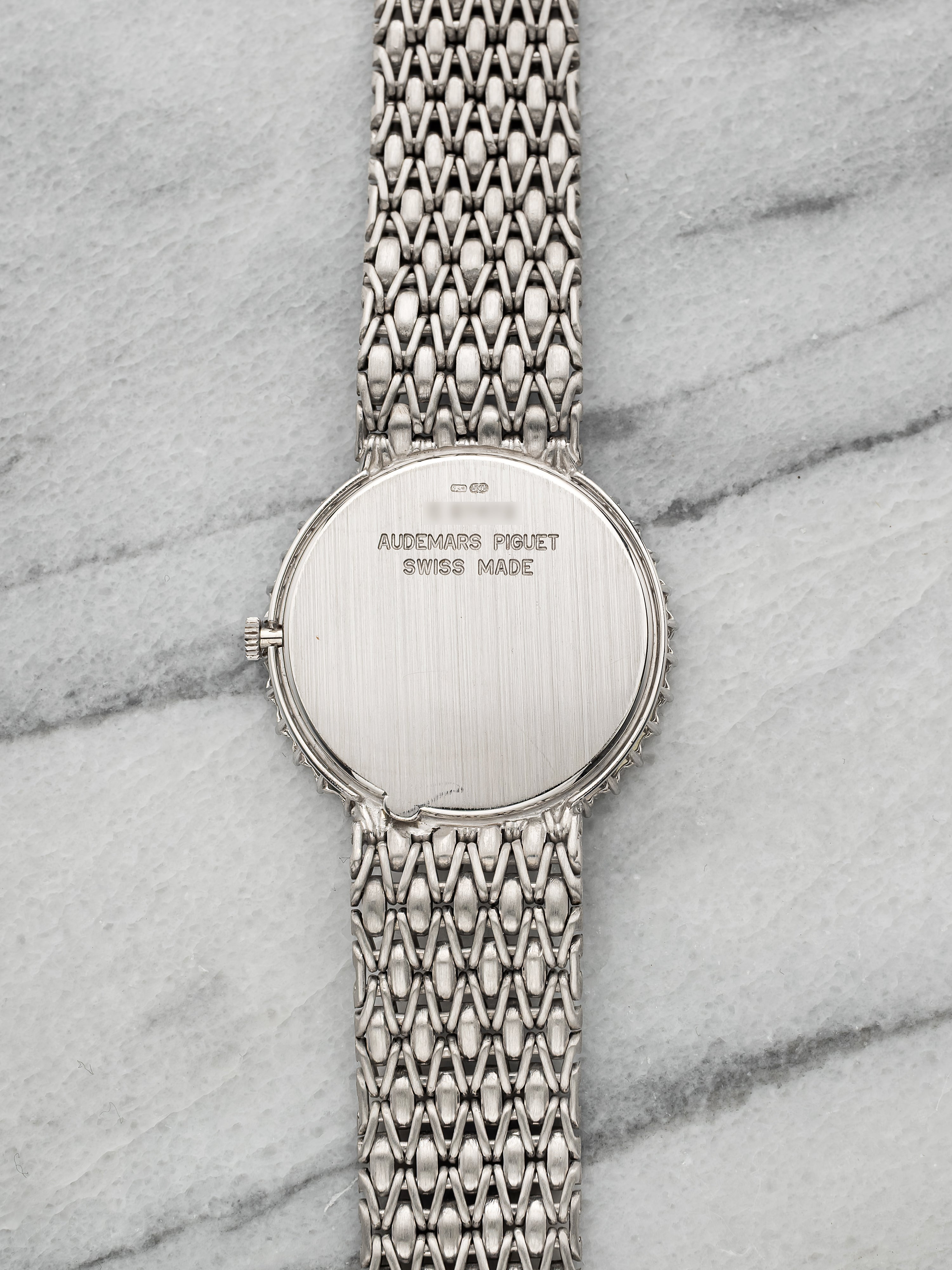 Audemars Piguet Diamond Pavé – 18K White Gold Full Diamond Dial