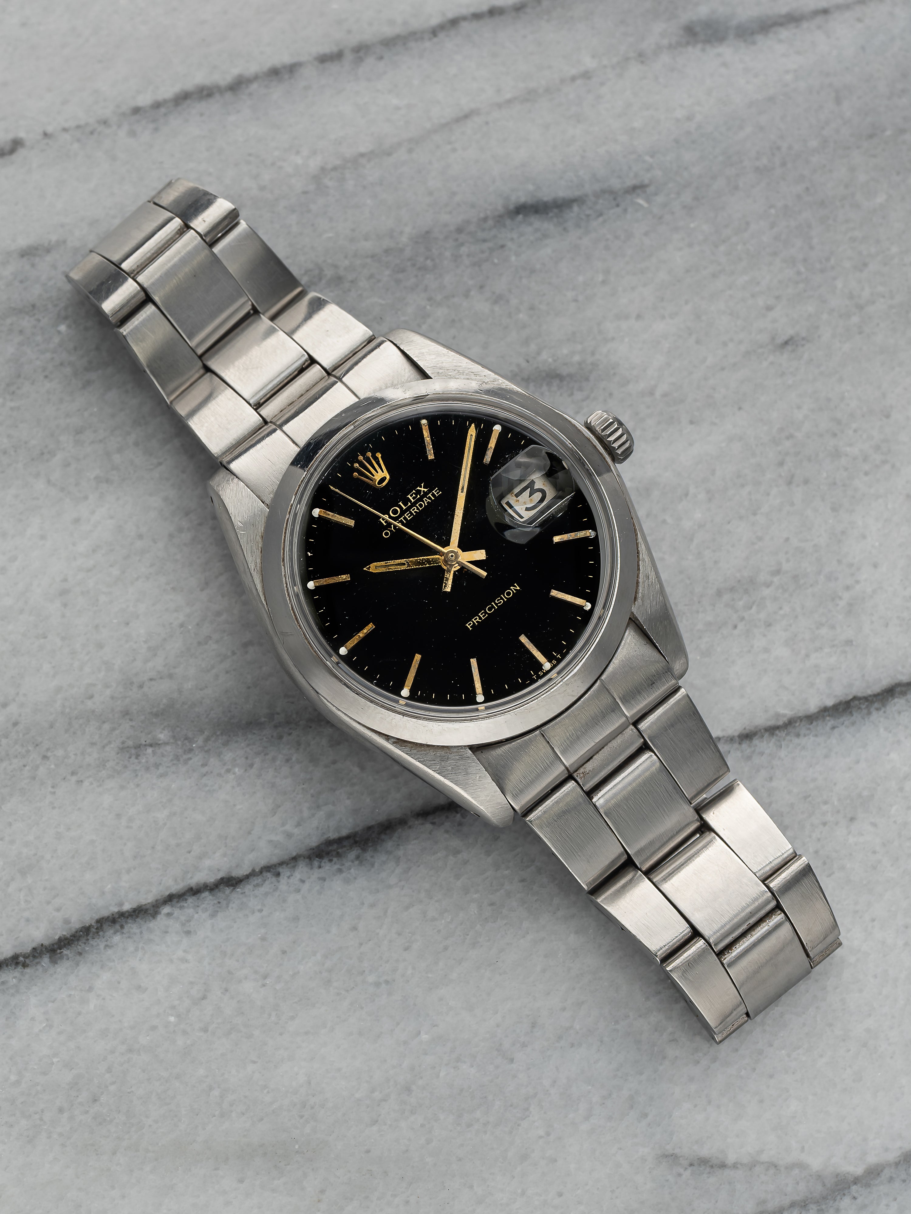 Rolex Oysterdate Precision 6694 – Black Dial