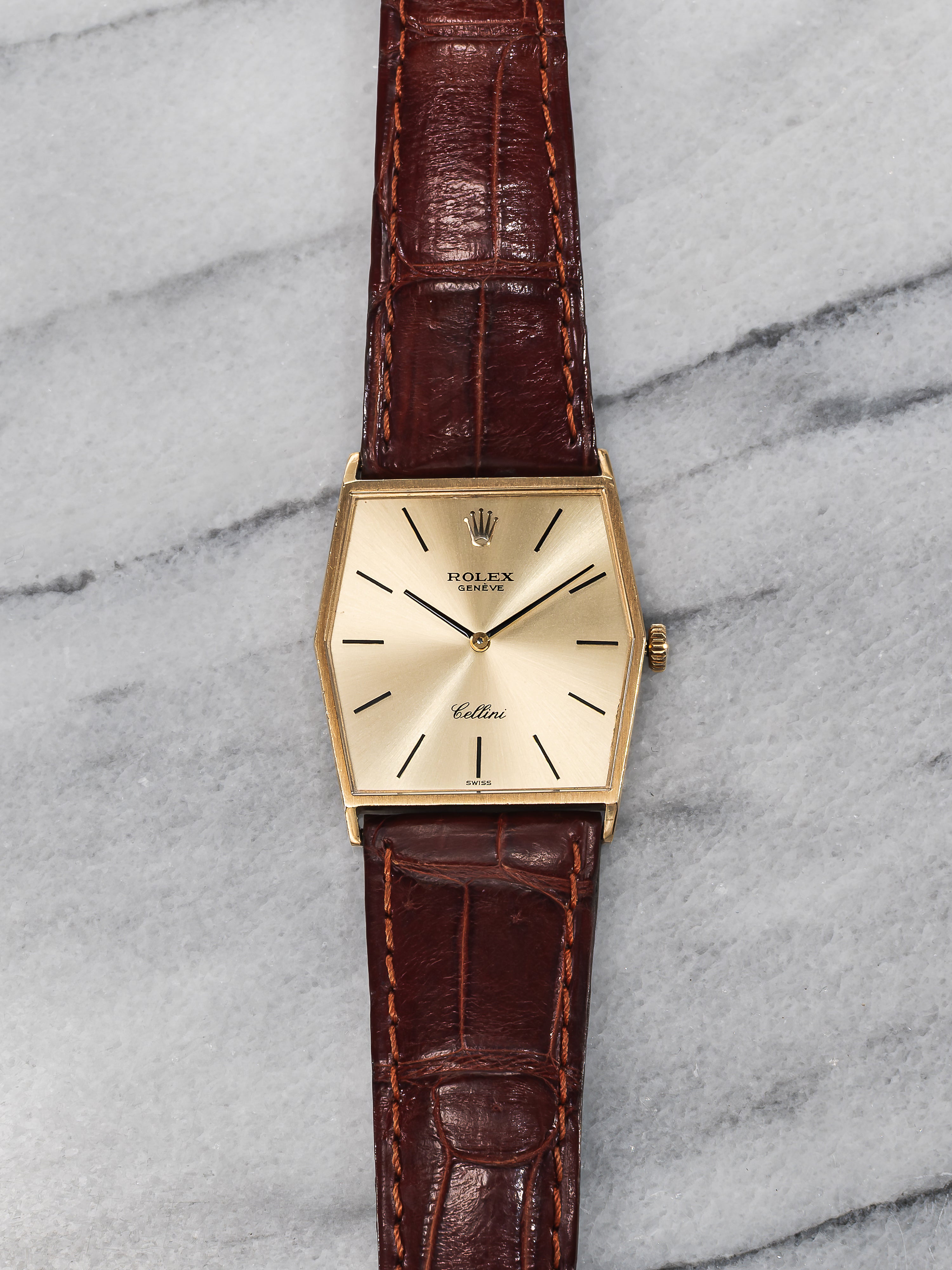 Rolex Cellini – Hexagon Case