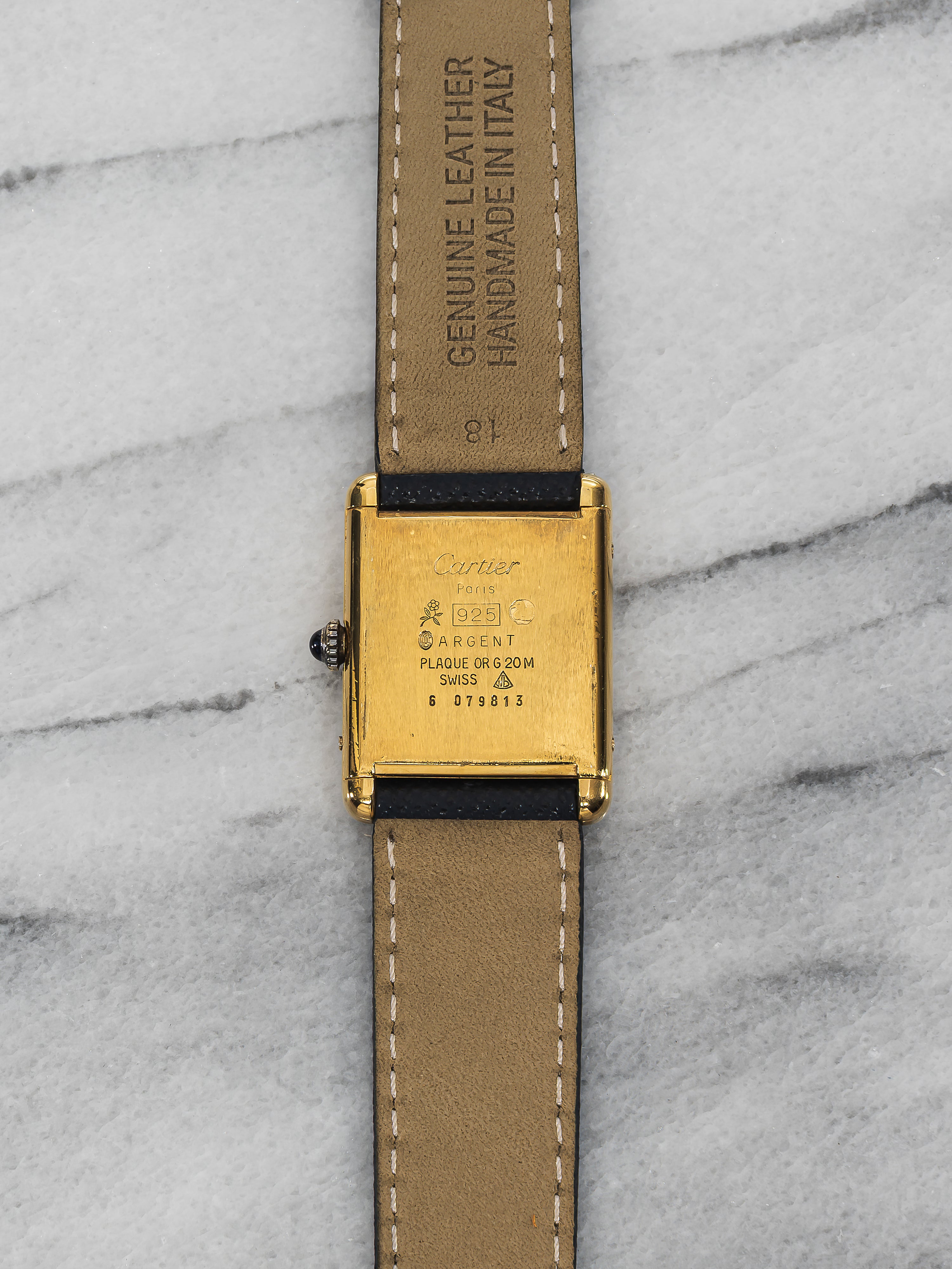 Cartier Tank – Blue Dial