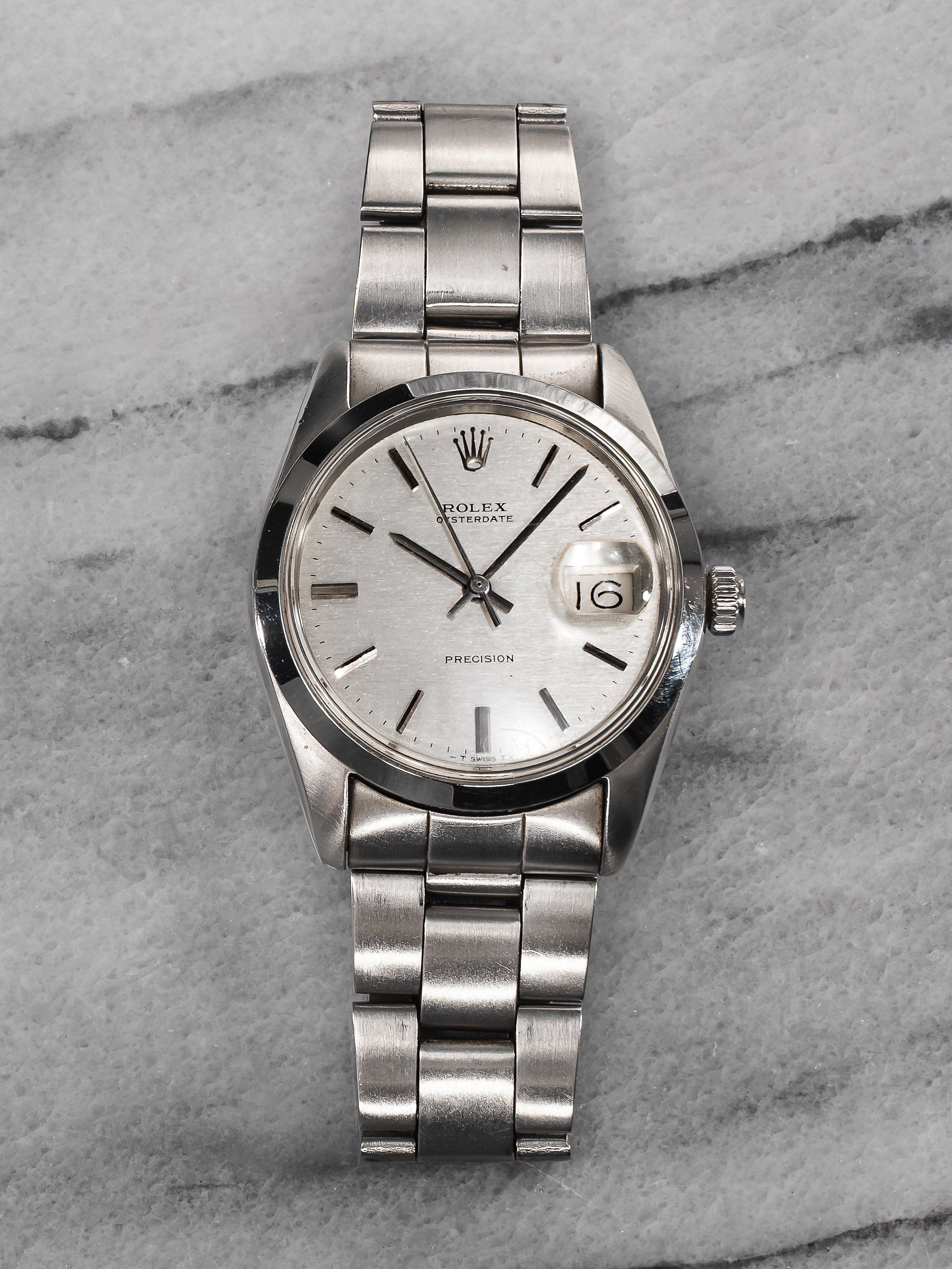 Rolex Oysterdate Precision 6694 – Vertical Stripe Dial