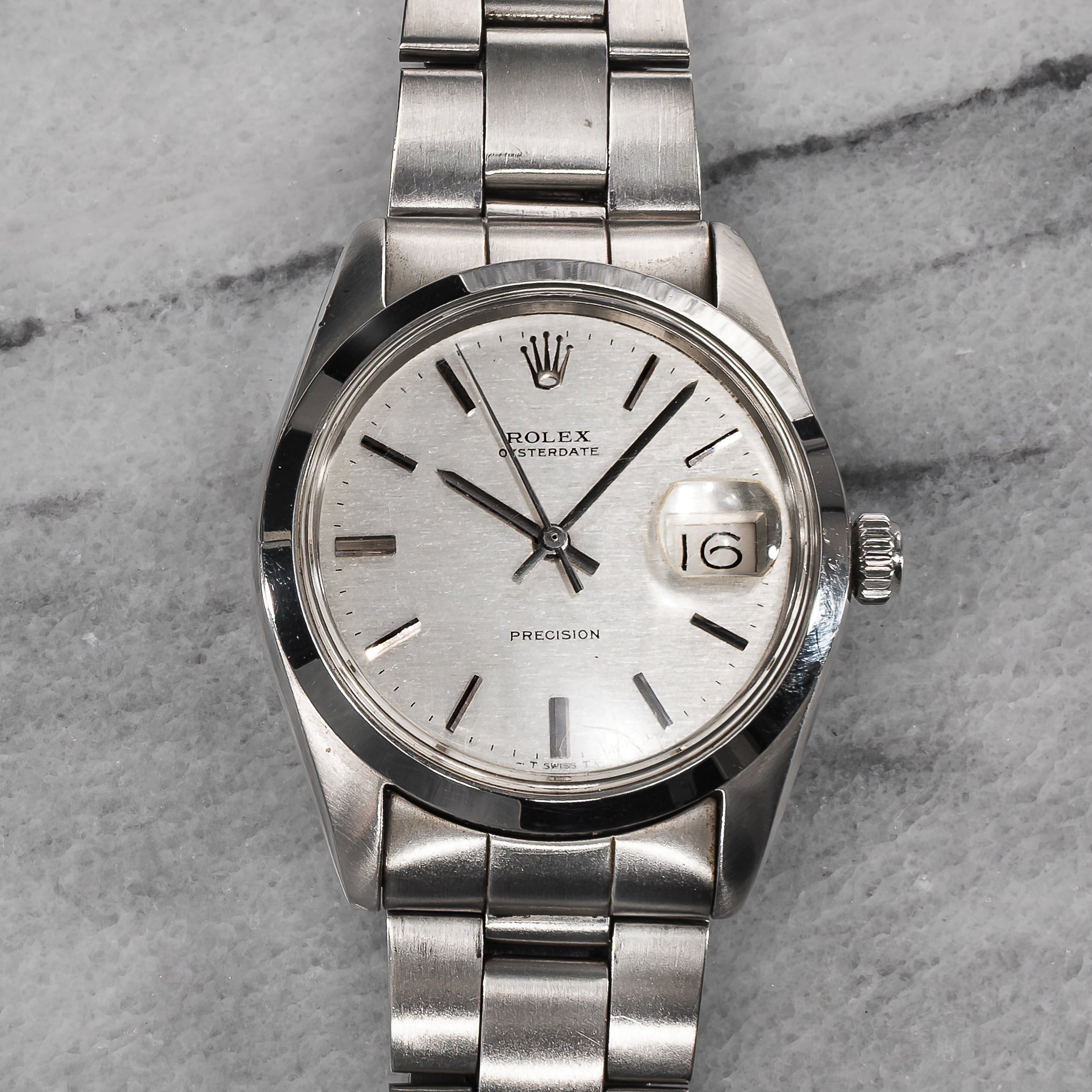 Rolex Oysterdate Precision 6694 – Vertical Stripe Dial