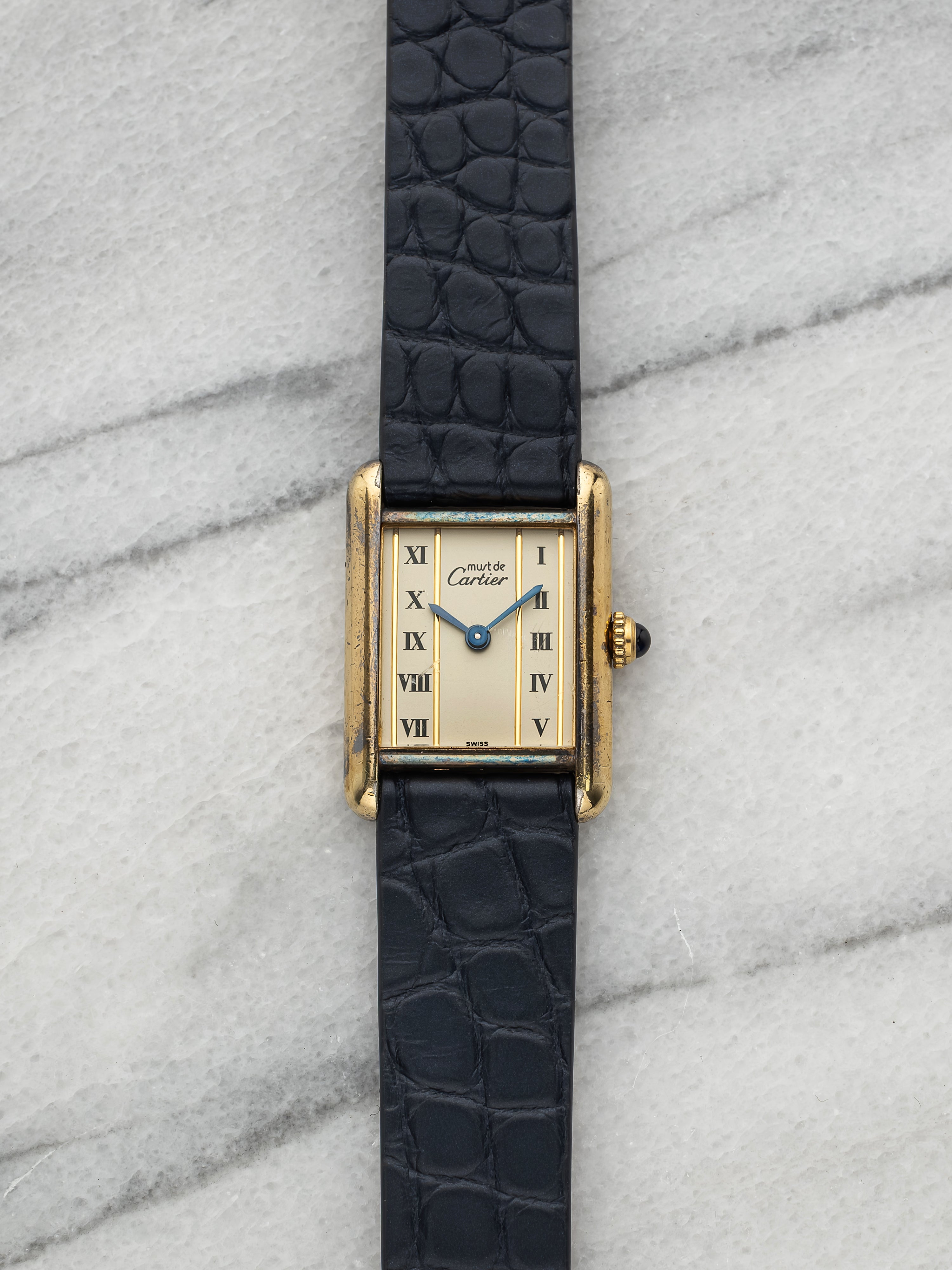 Cartier Tank 5057001 – Vermeil Line Roman Dial