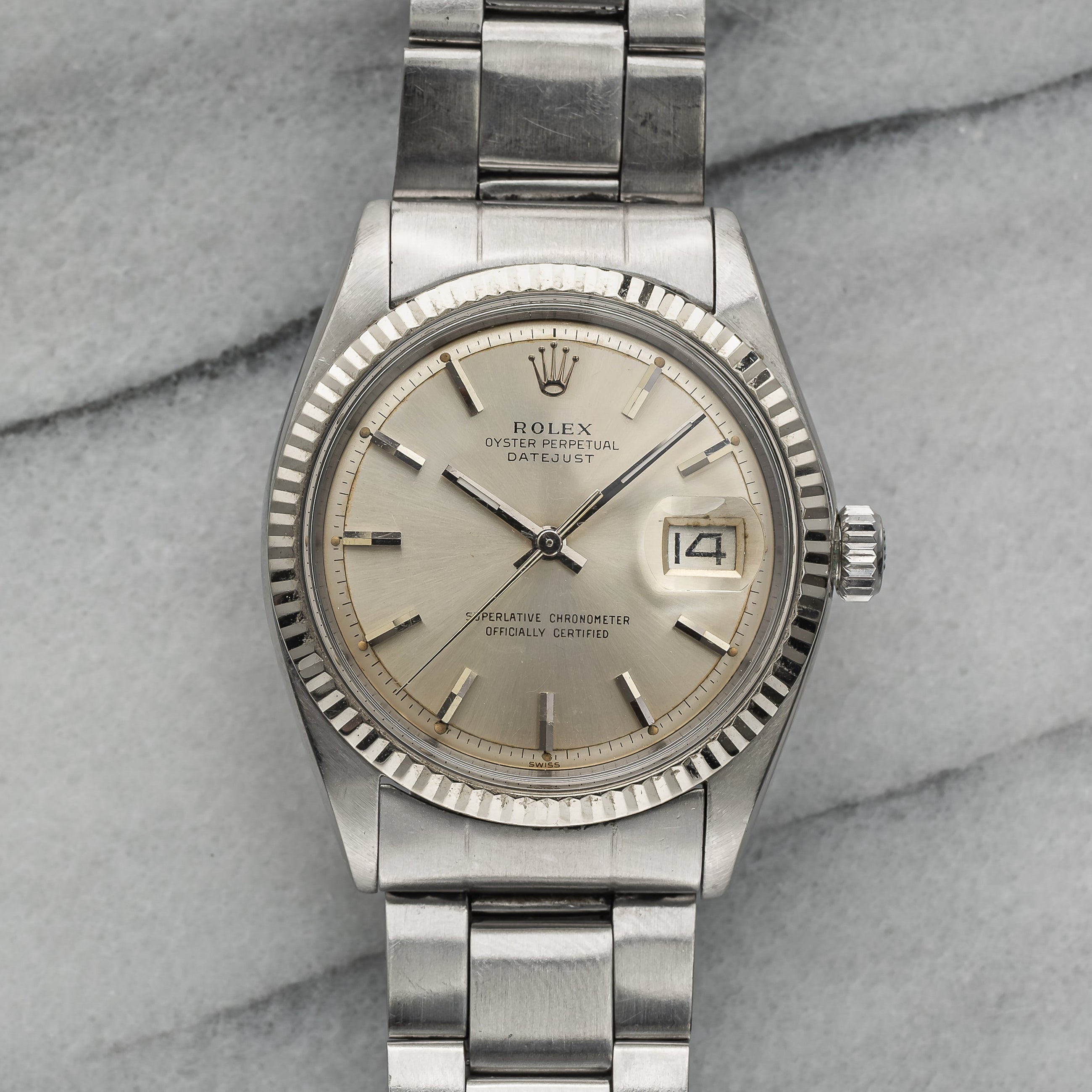 Rolex Datejust 1601 – Silver Dial