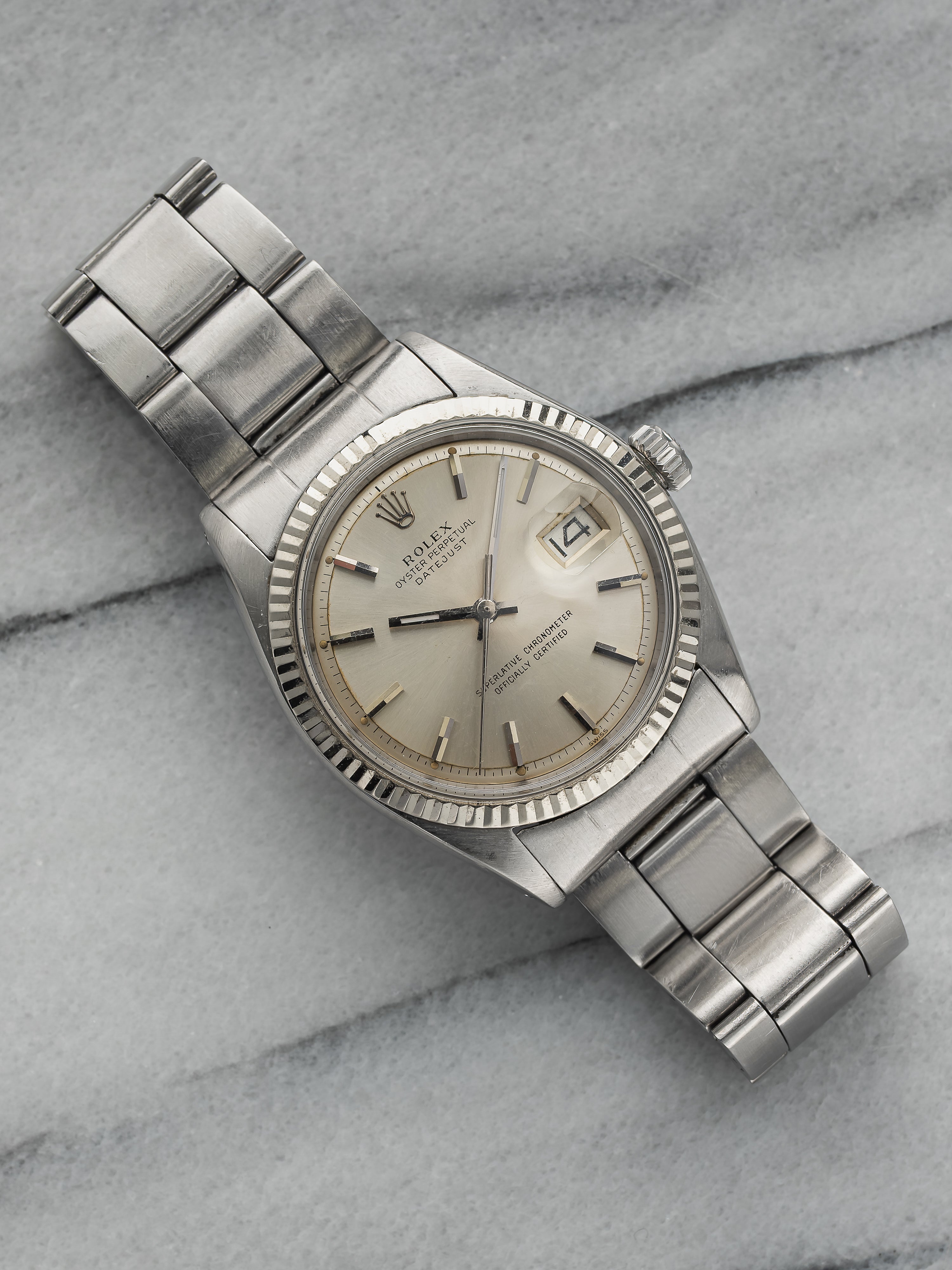 Rolex Datejust 1601 – Silver Dial