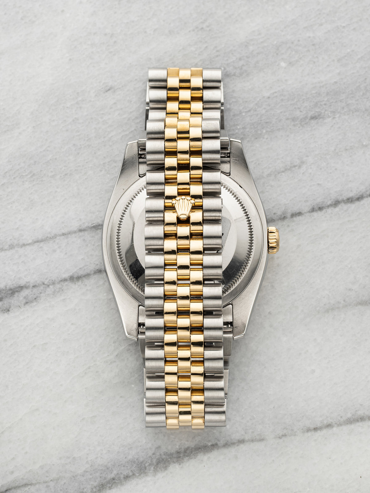 2008 Rolex Datejust 116233 Two-Tone Black Anniversary Arabic Dial Auto 36mm