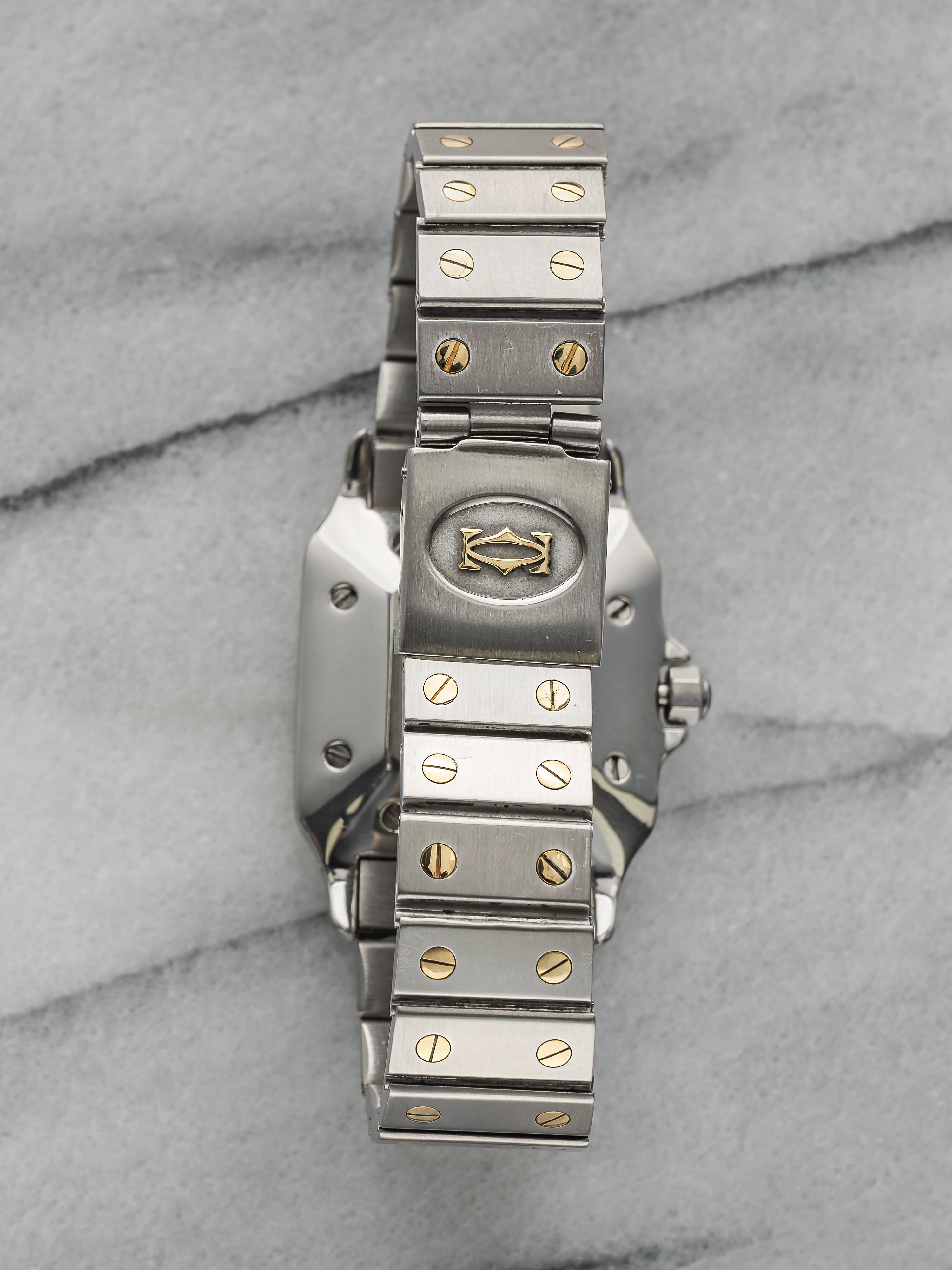 Cartier Santos 2961 - White Roman Dial