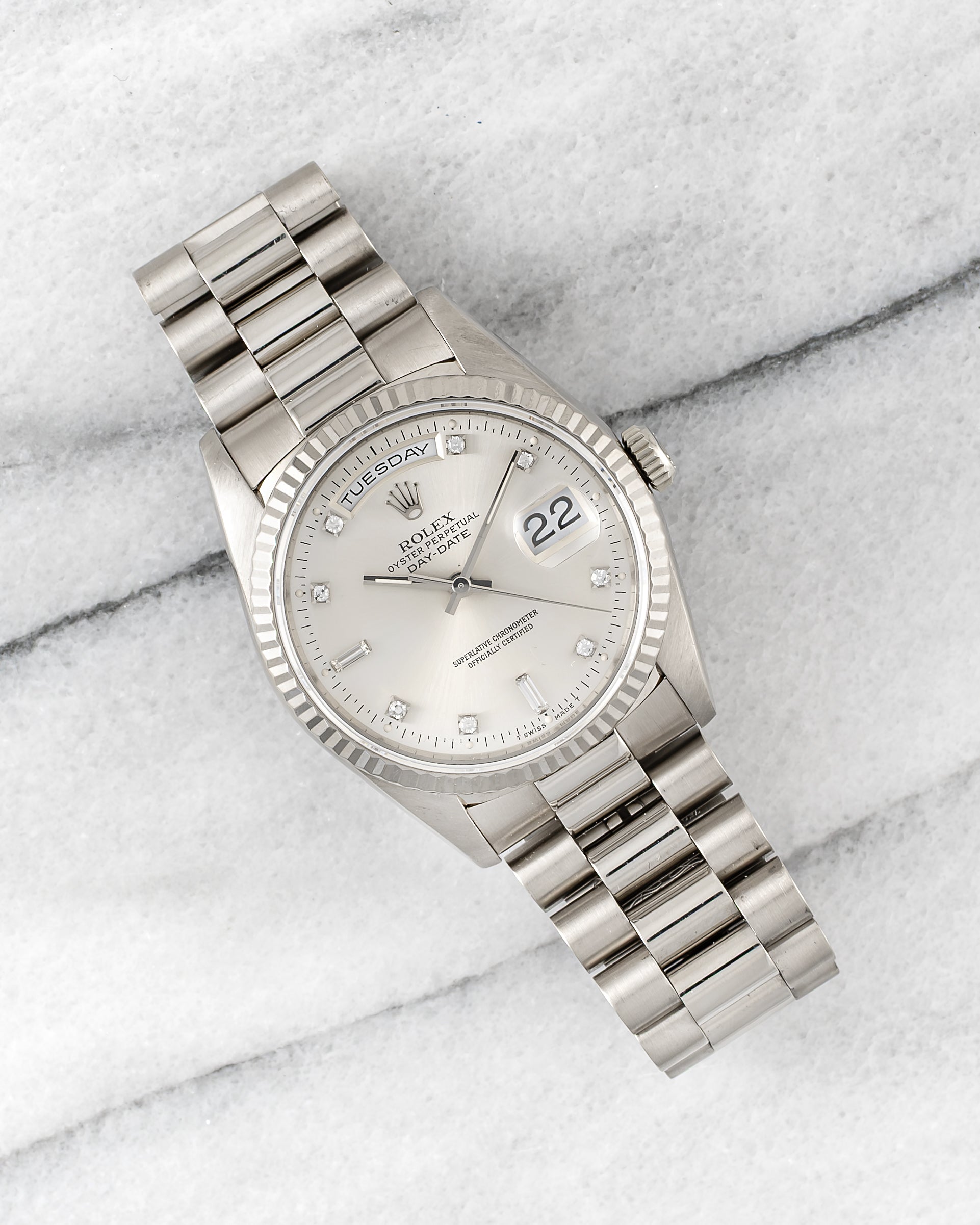 Rolex Daydate 18239 - Diamond Dial