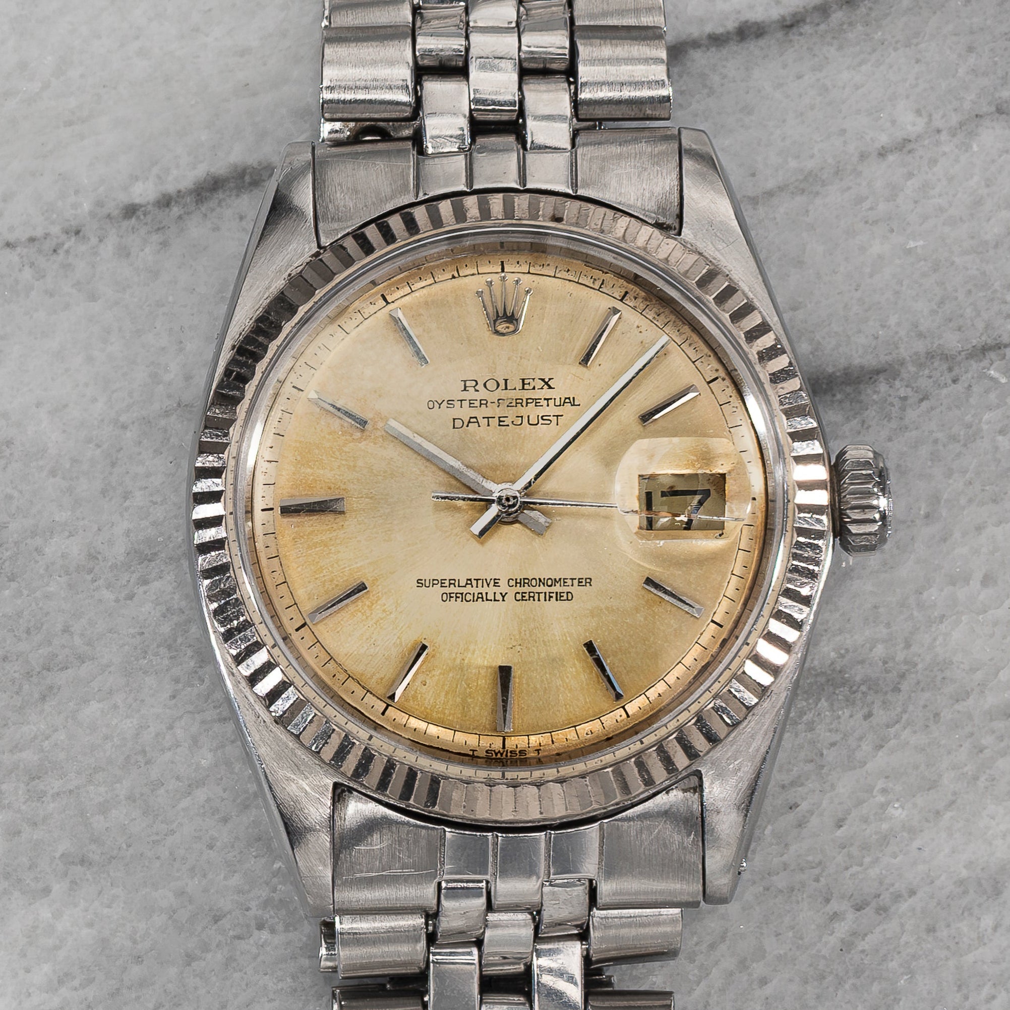 Rolex Datejust 1601 – Patina Dial