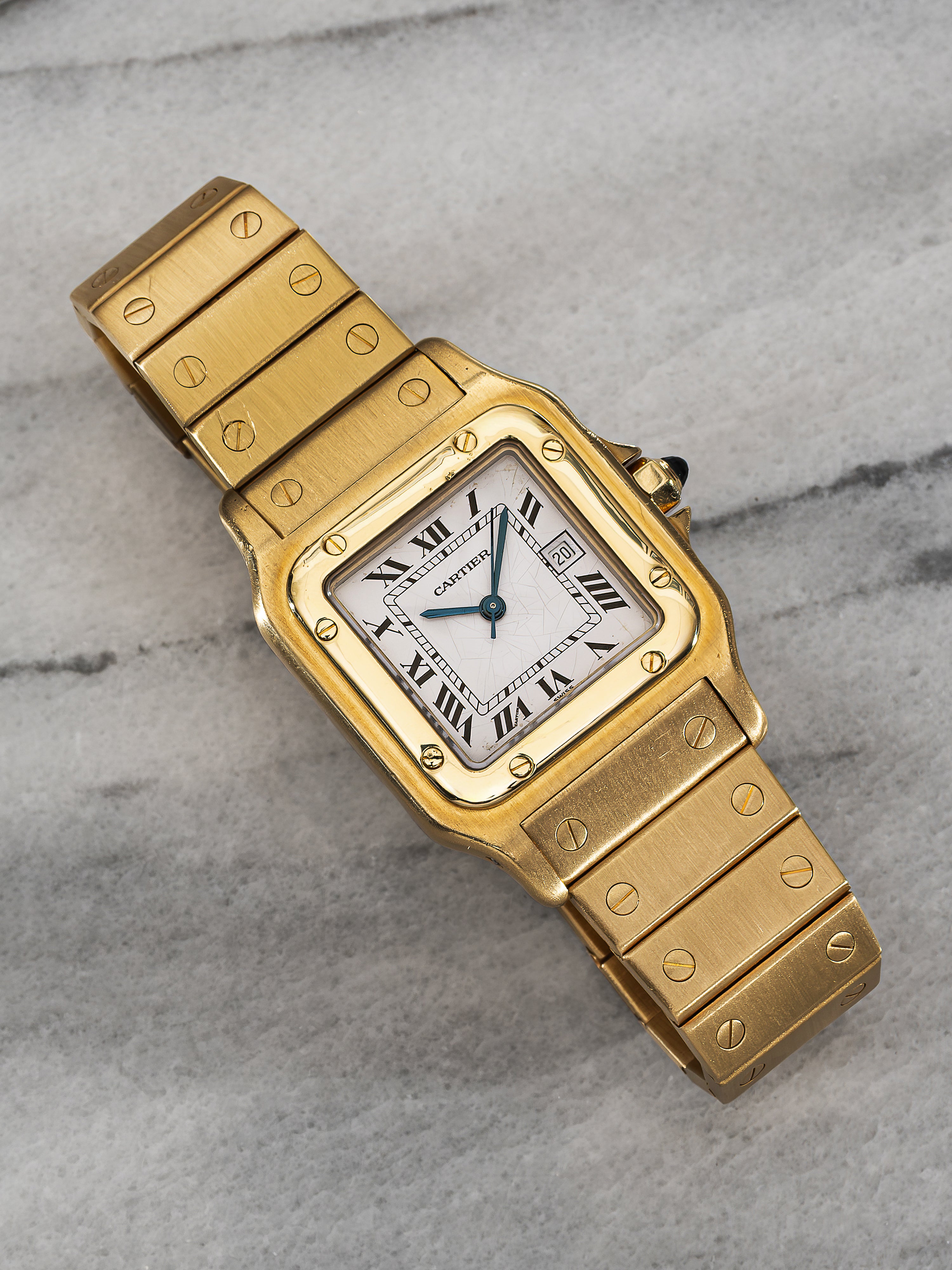 Cartier Santos 2960 – 18K Yellow Gold