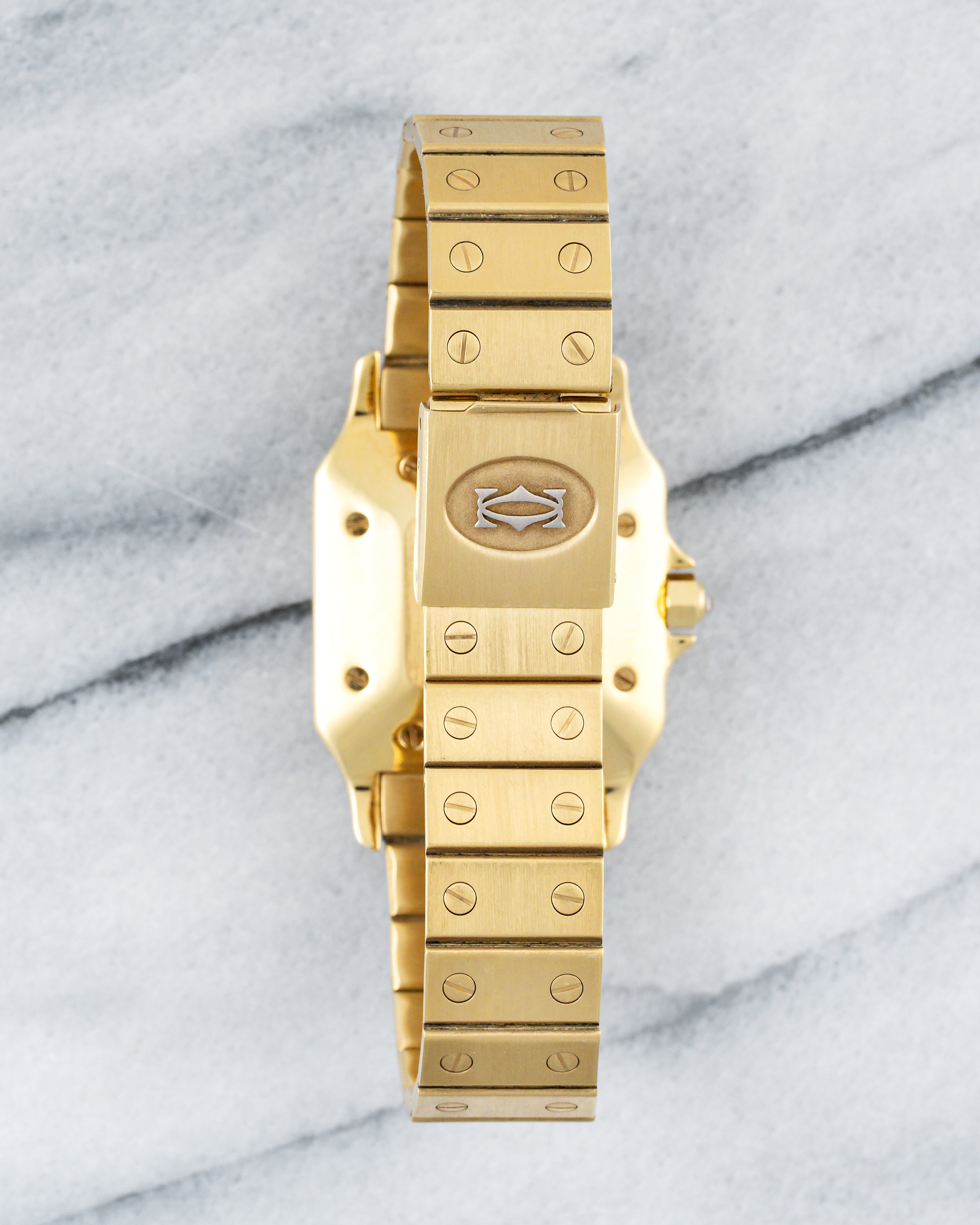 Cartier Santos 2960 - Factory Diamond Set