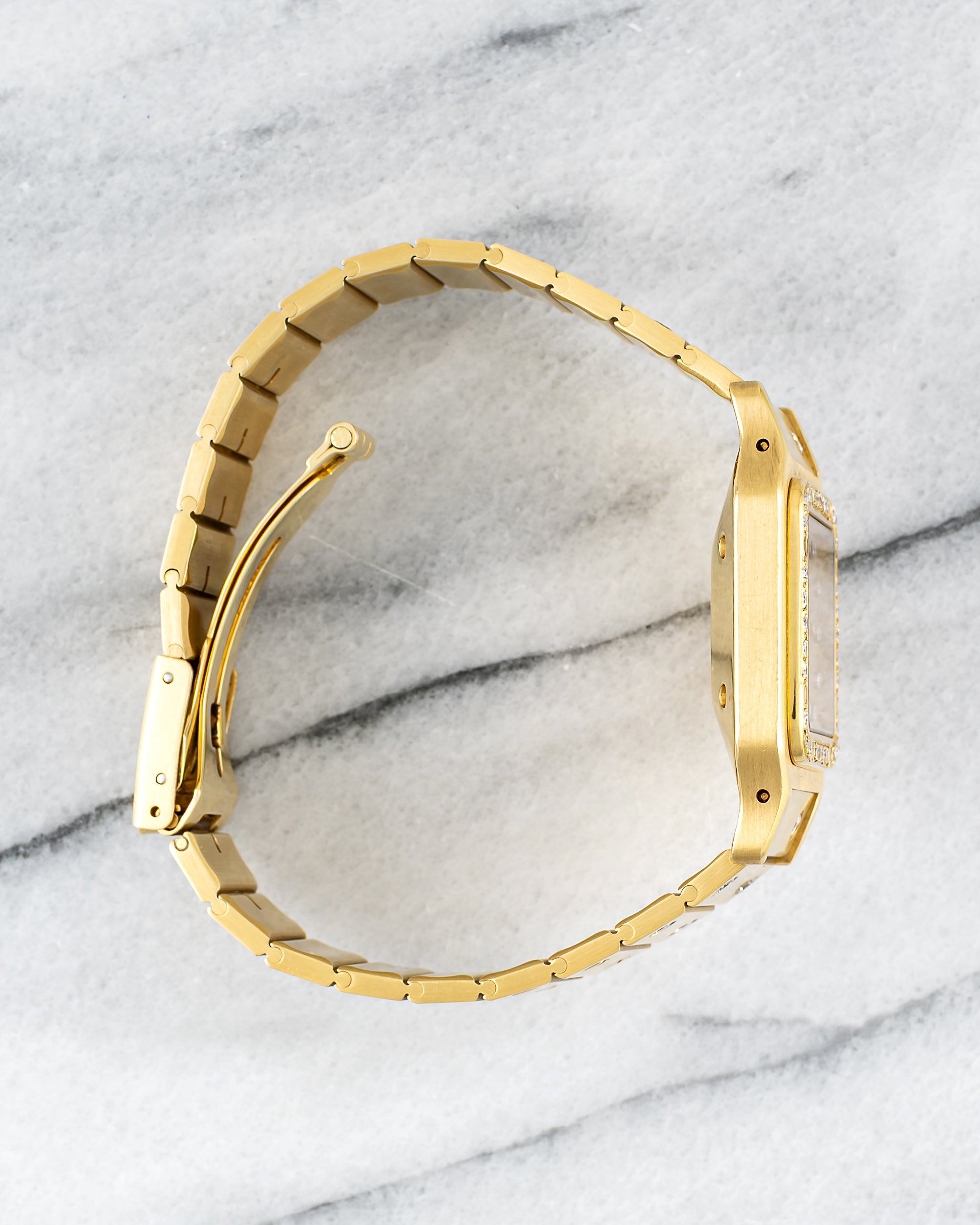 Cartier Santos 2960 - Factory Diamond Set