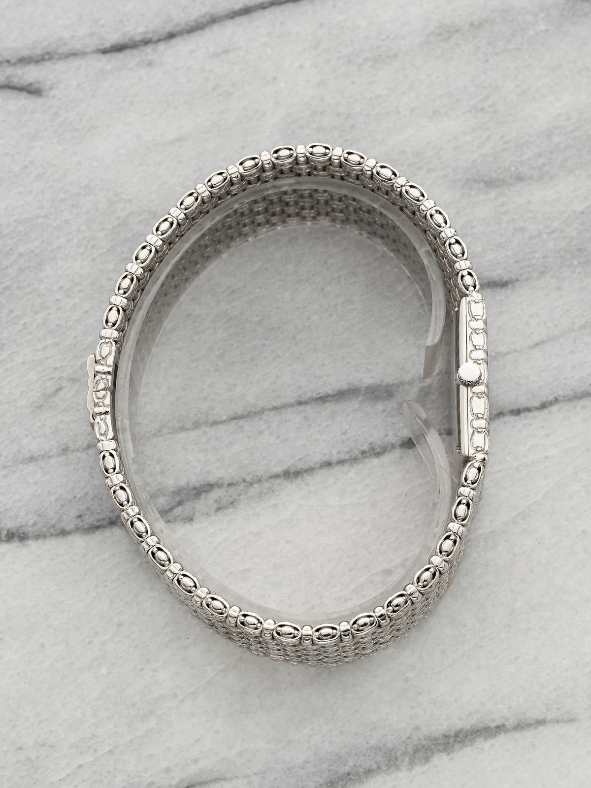 Vintage 1970s Piaget Ultra Thin 9131D23 18K WG Silver Sunburst Dial Manual 23mm
