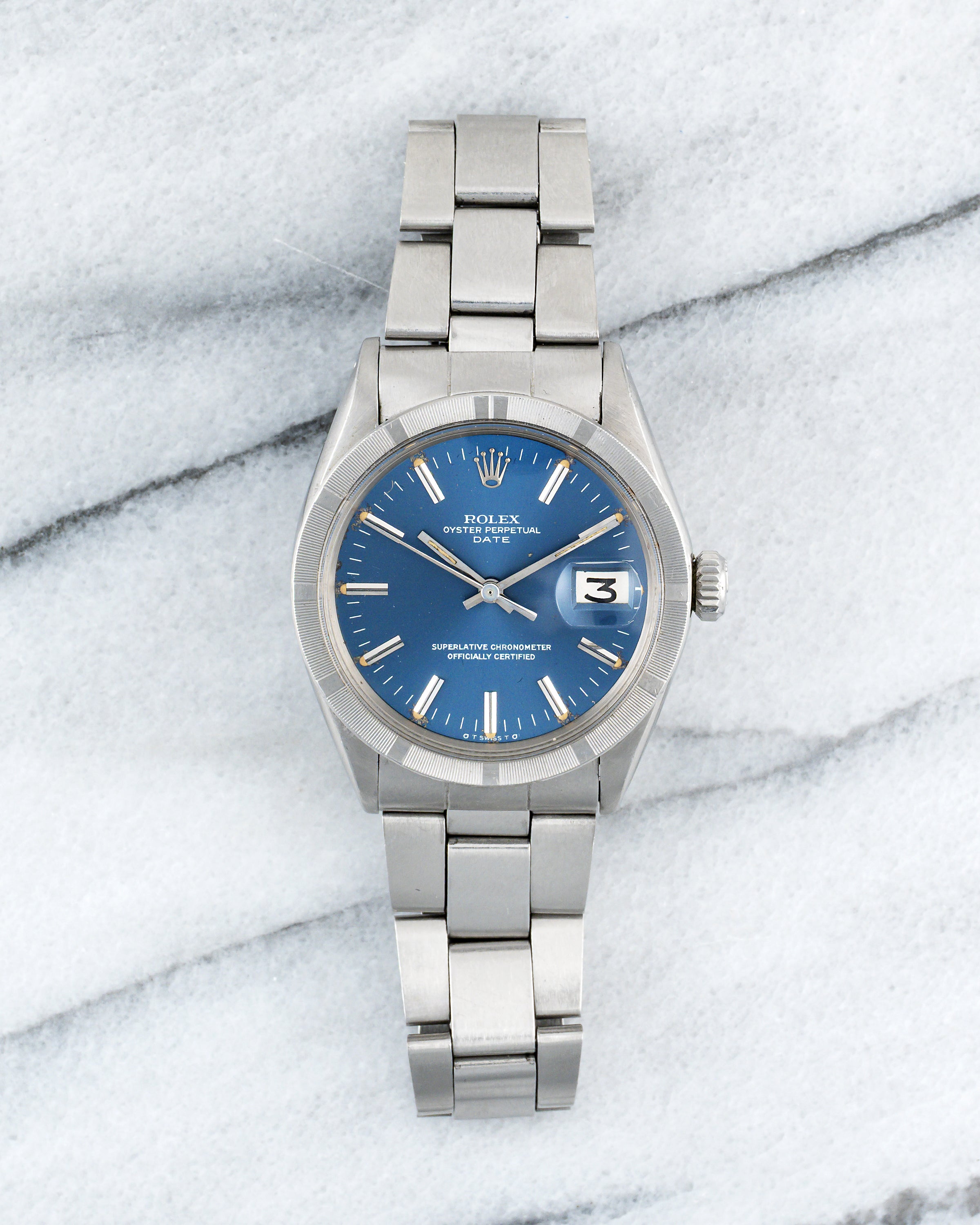 Rolex OP 1501 - Blue Sigma Dial