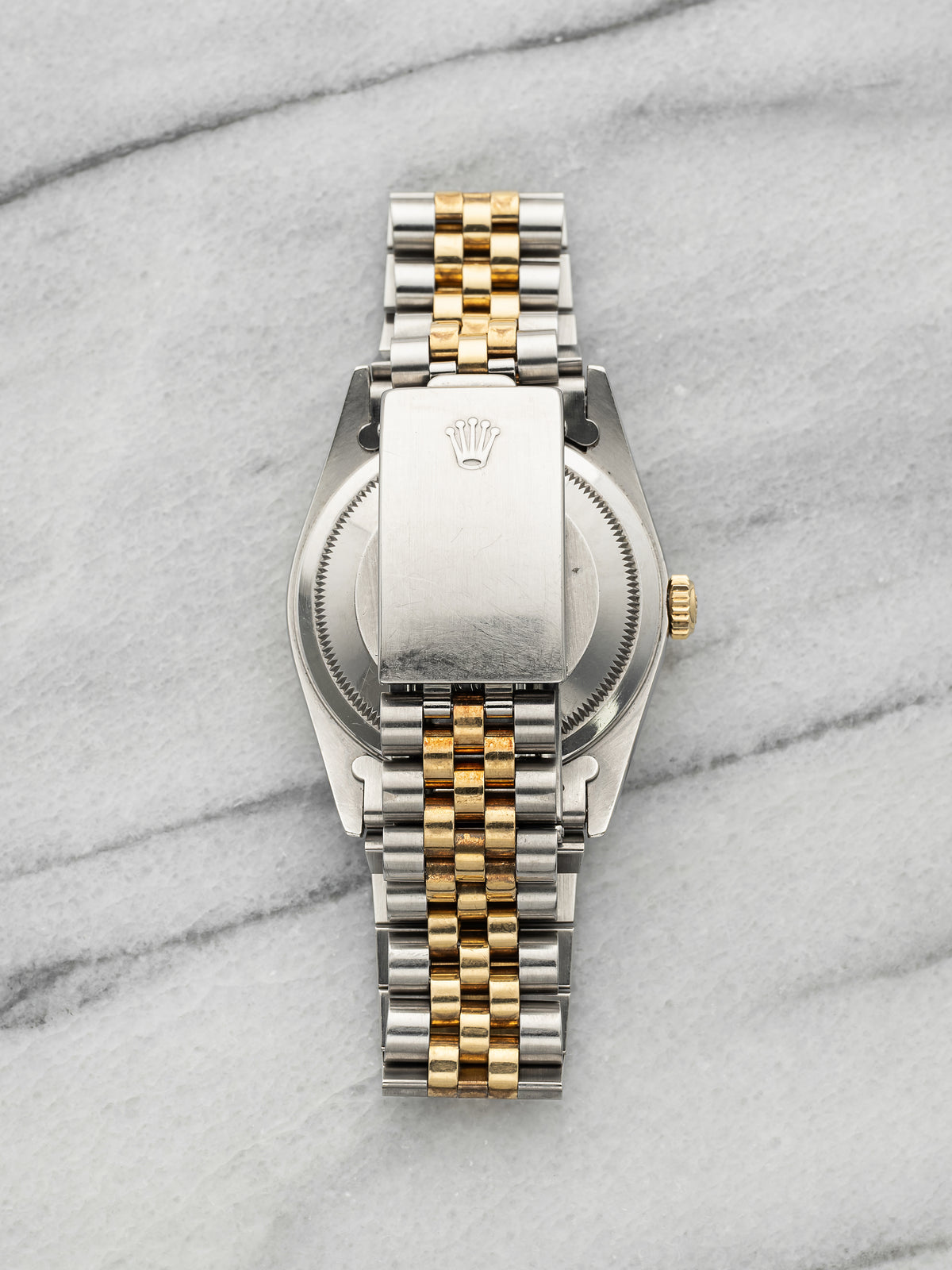 Vintage 1988 Rolex Datejust 16233 Two-Tone Champagne Arabic Dial Auto 36mm
