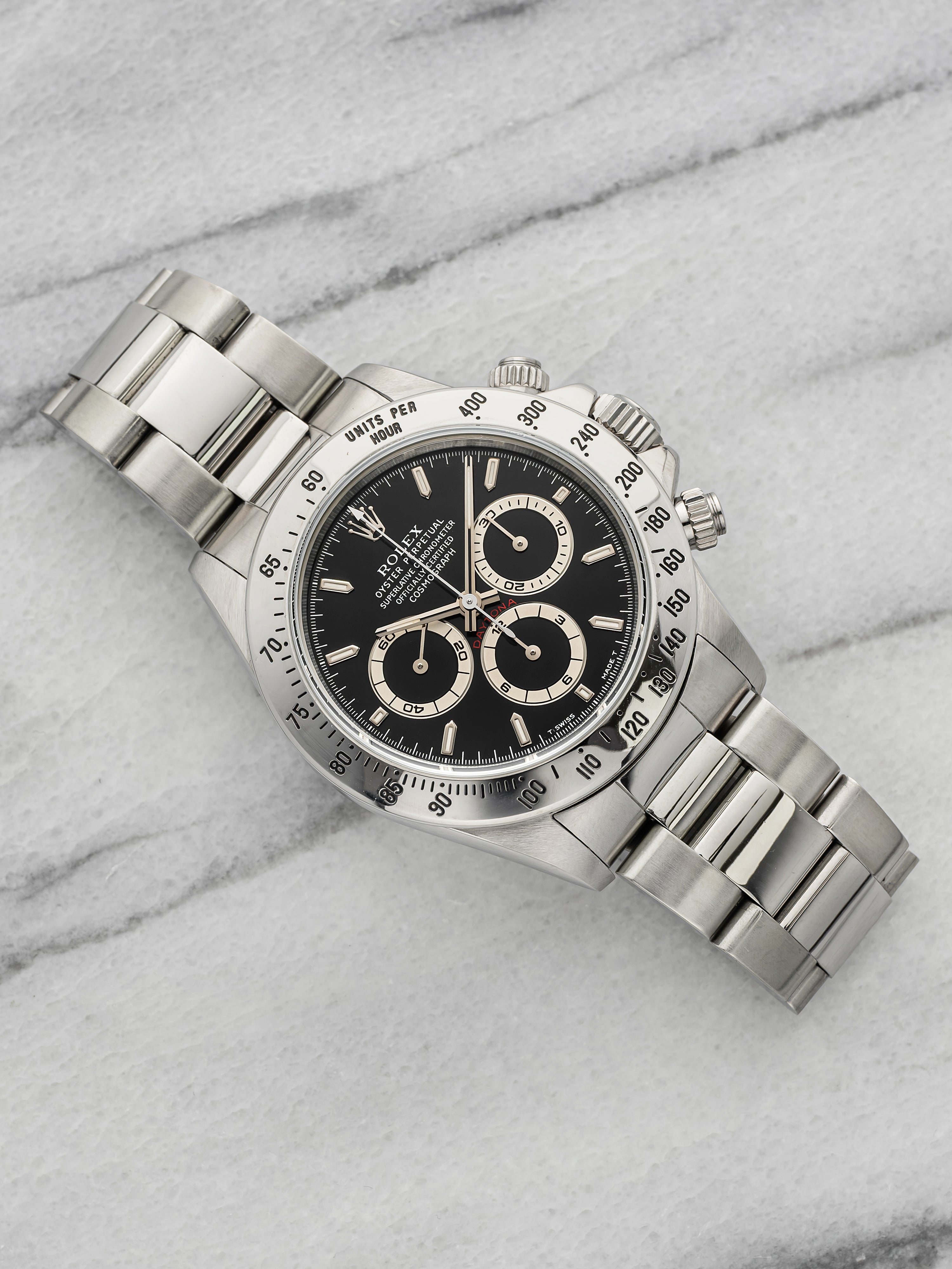 Vintage 1996 Rolex Daytona 16520 Stainless Steel Black Dial Automatic 40mm