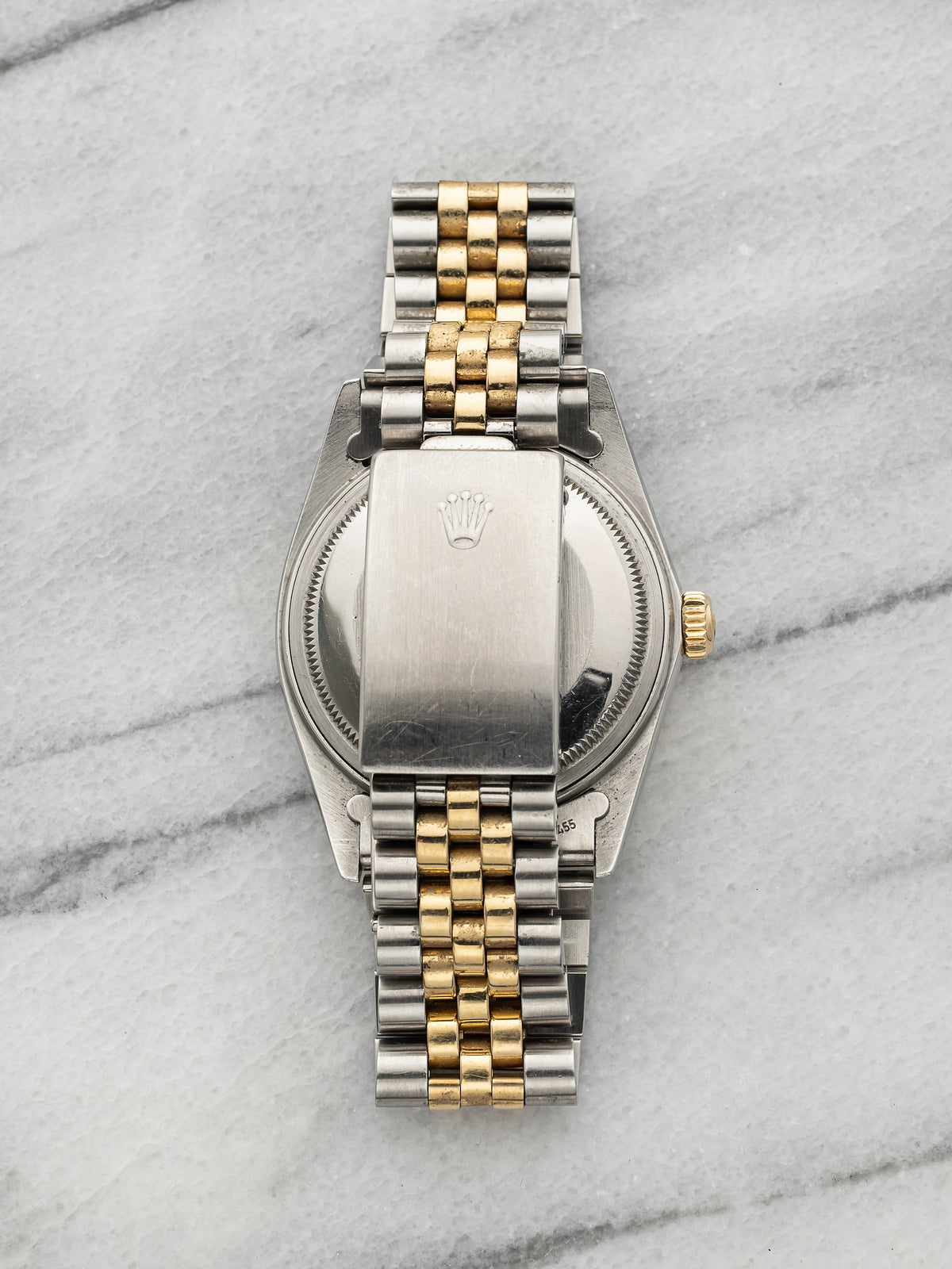 Vintage 1988 Rolex Datejust 16013 Two-Tone Champagne Roman Dial Auto 36mm