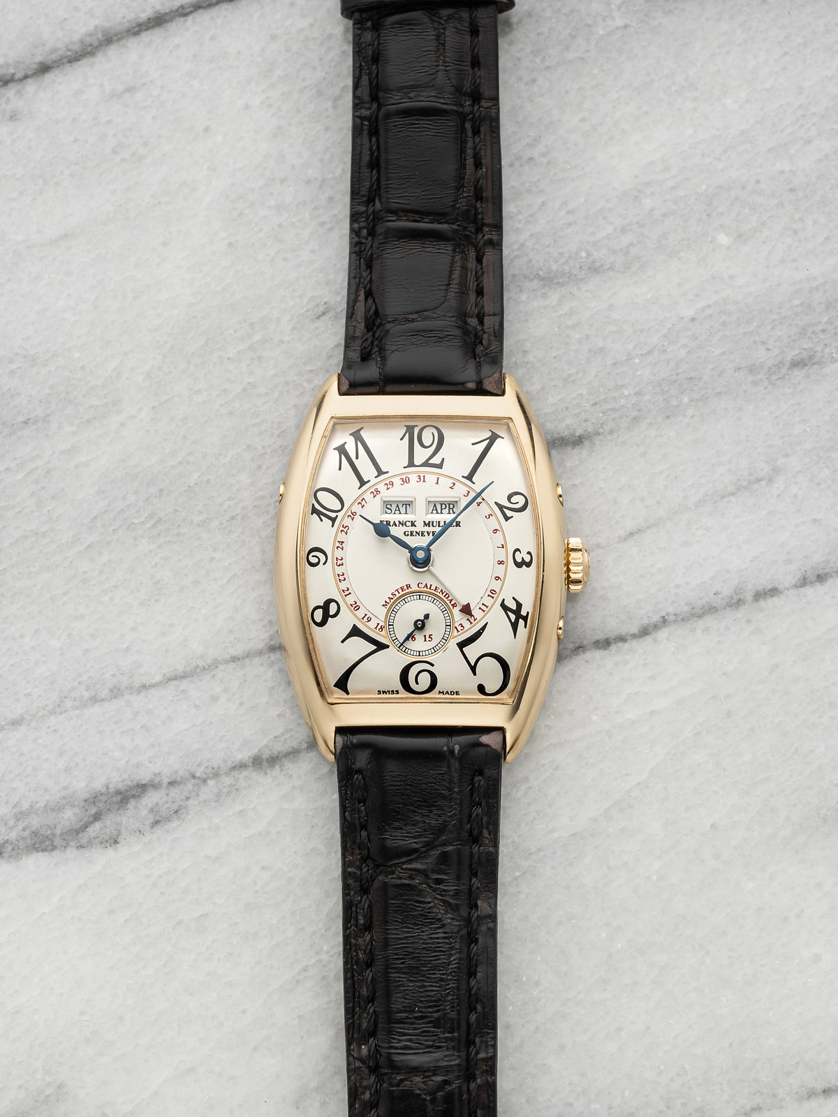 Franck Muller Master Calendar 7501 MC - 18K Yellow Gold Cream Dial