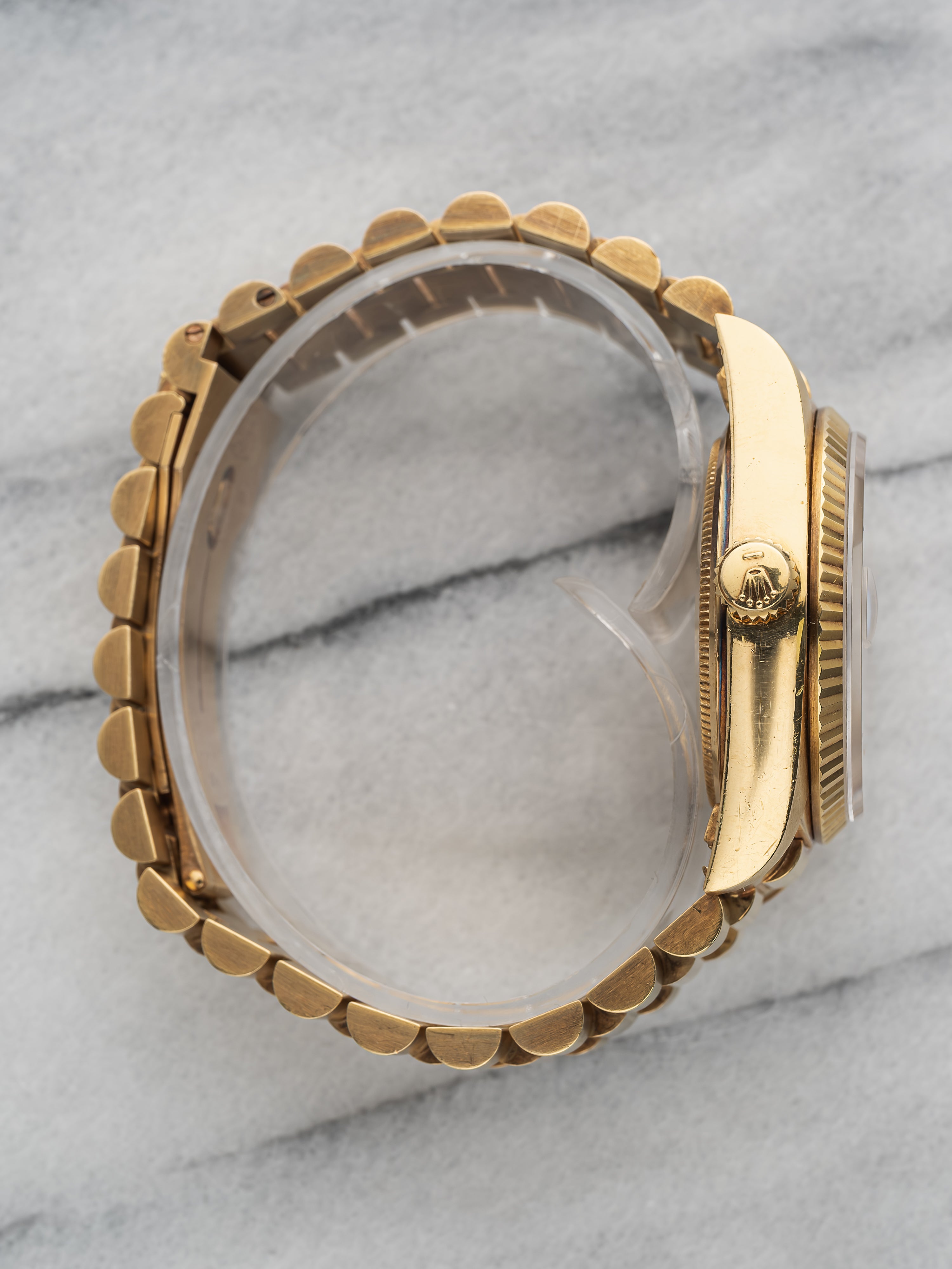 Rolex Daydate 18038 - 18K Yellow Gold.