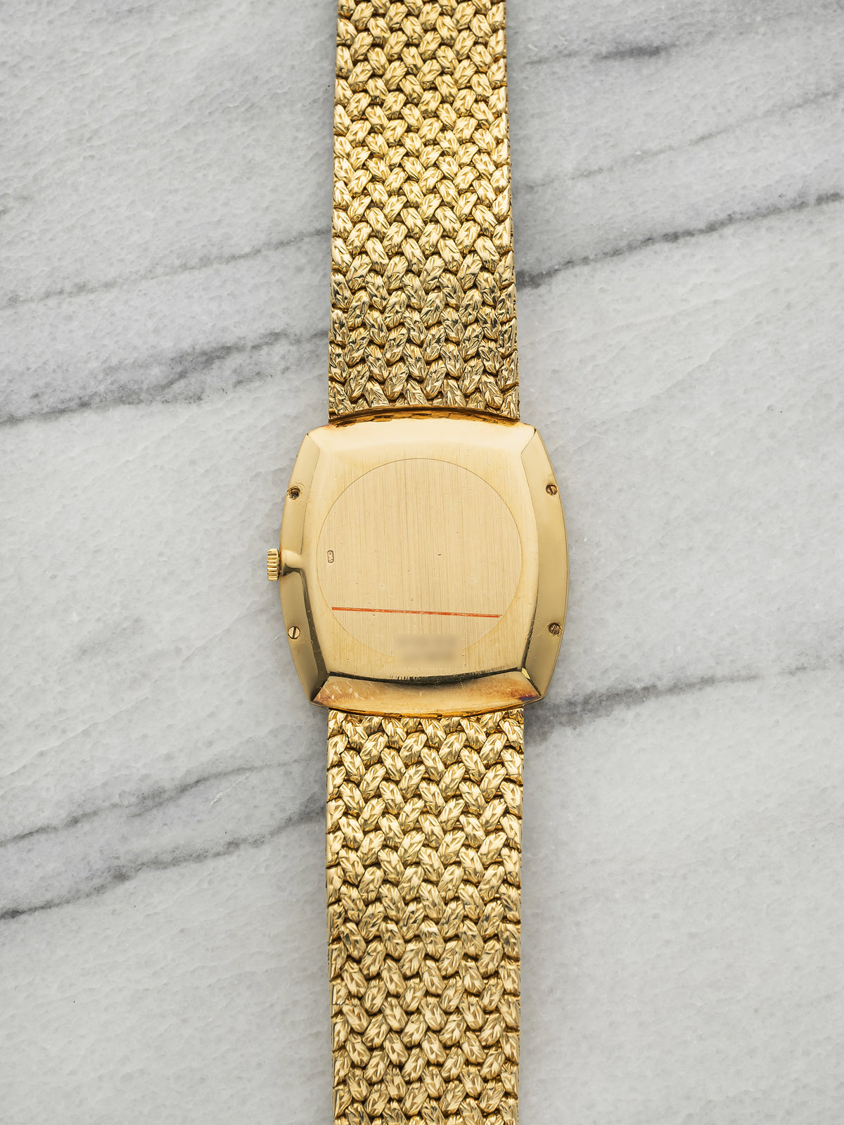 Vintage 1970s Piaget Van 9741D2 18K YG Cleef & Arpels Stamped Dial Manual 28mm