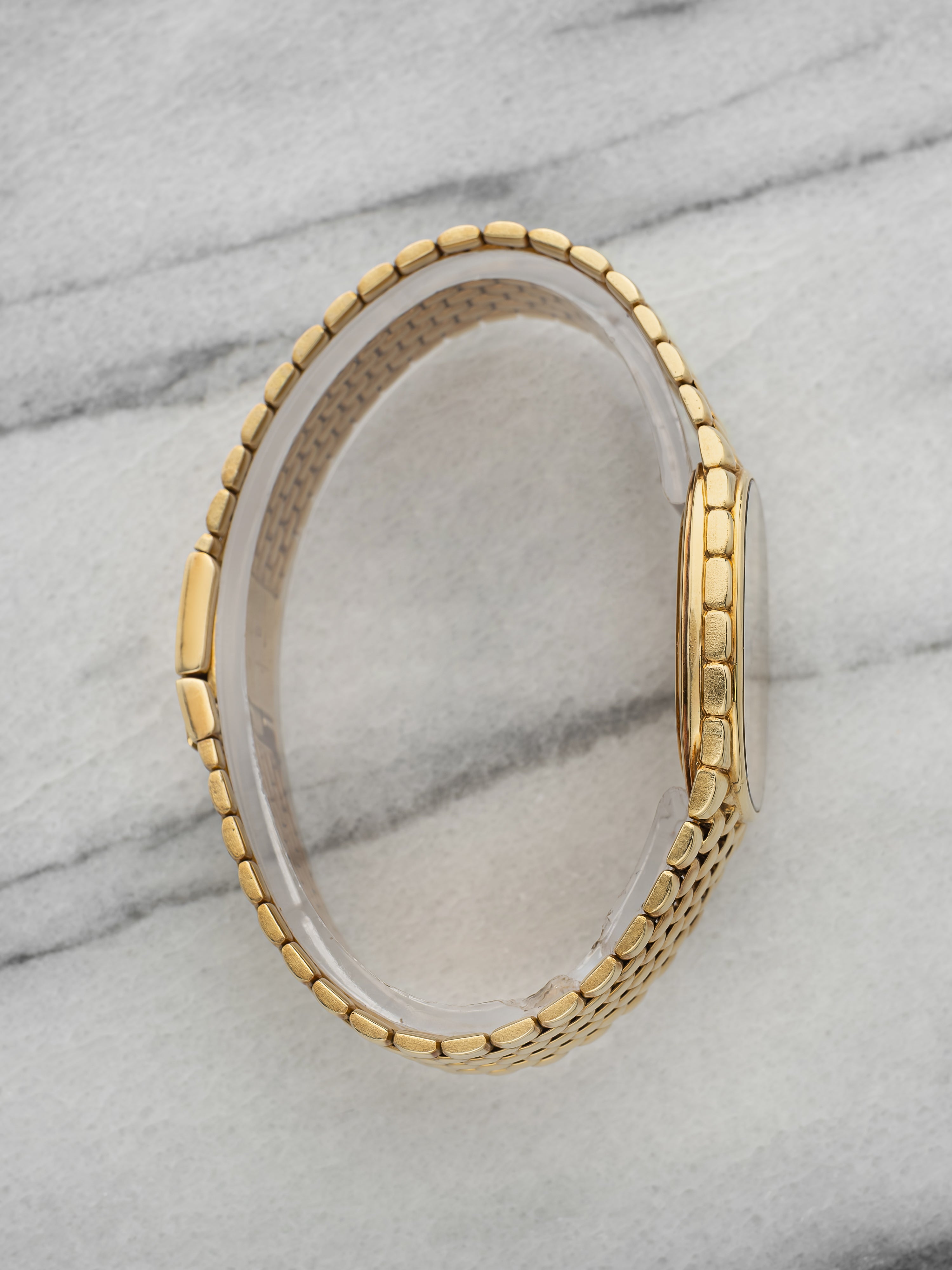 Vintage 1970s Audemars Piguet Cobra 18k Gold Diamond Dial Manual 26mm