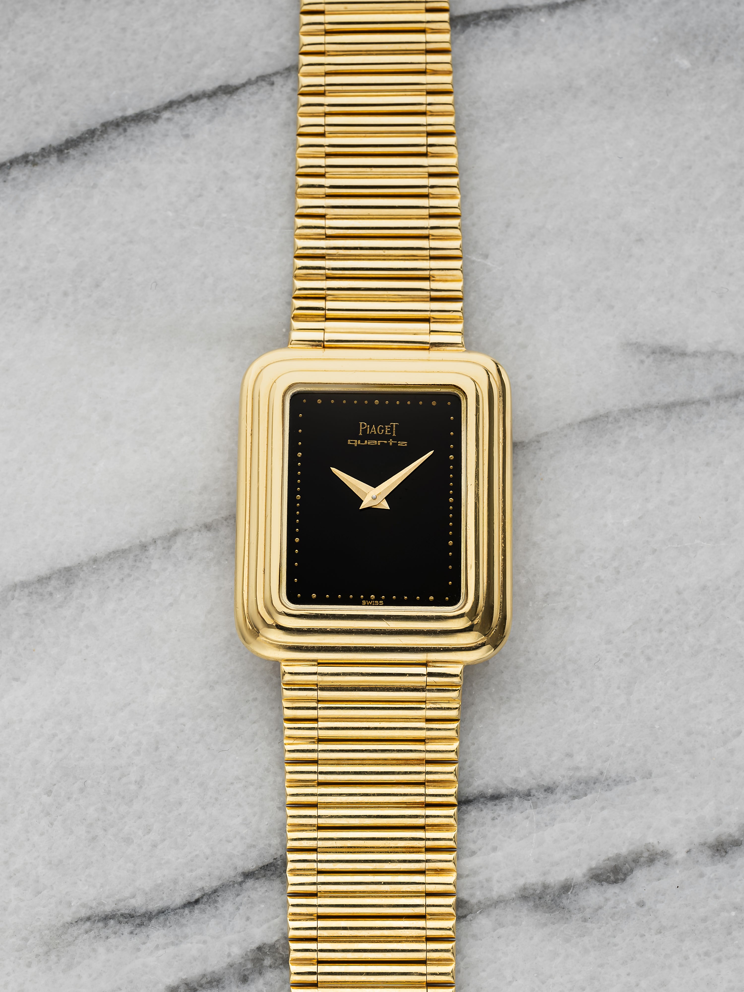 1981 Piaget Protocole 74101 – 18K Yellow Gold, Black Dial