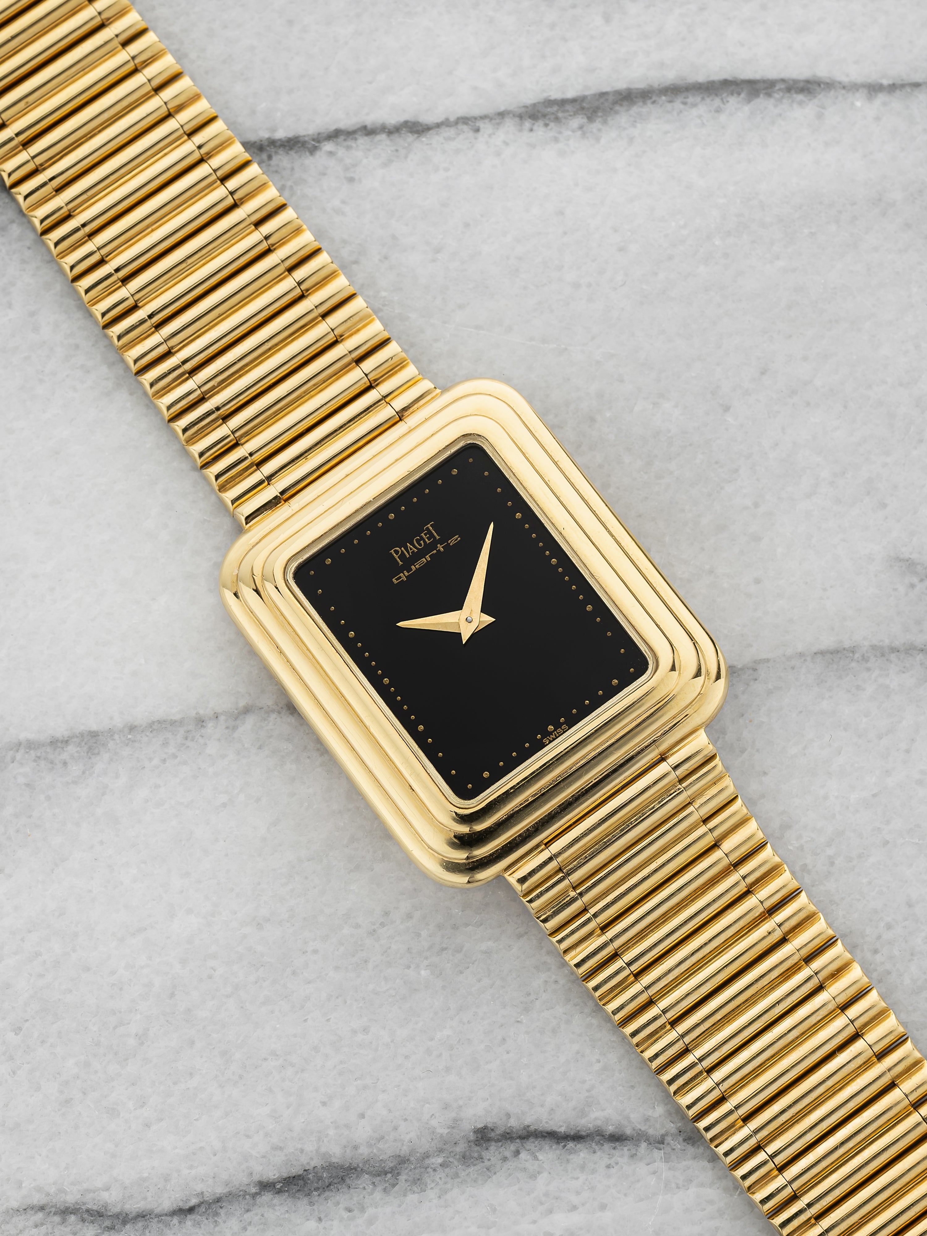 1981 Piaget Protocole 74101 – 18K Yellow Gold, Black Dial