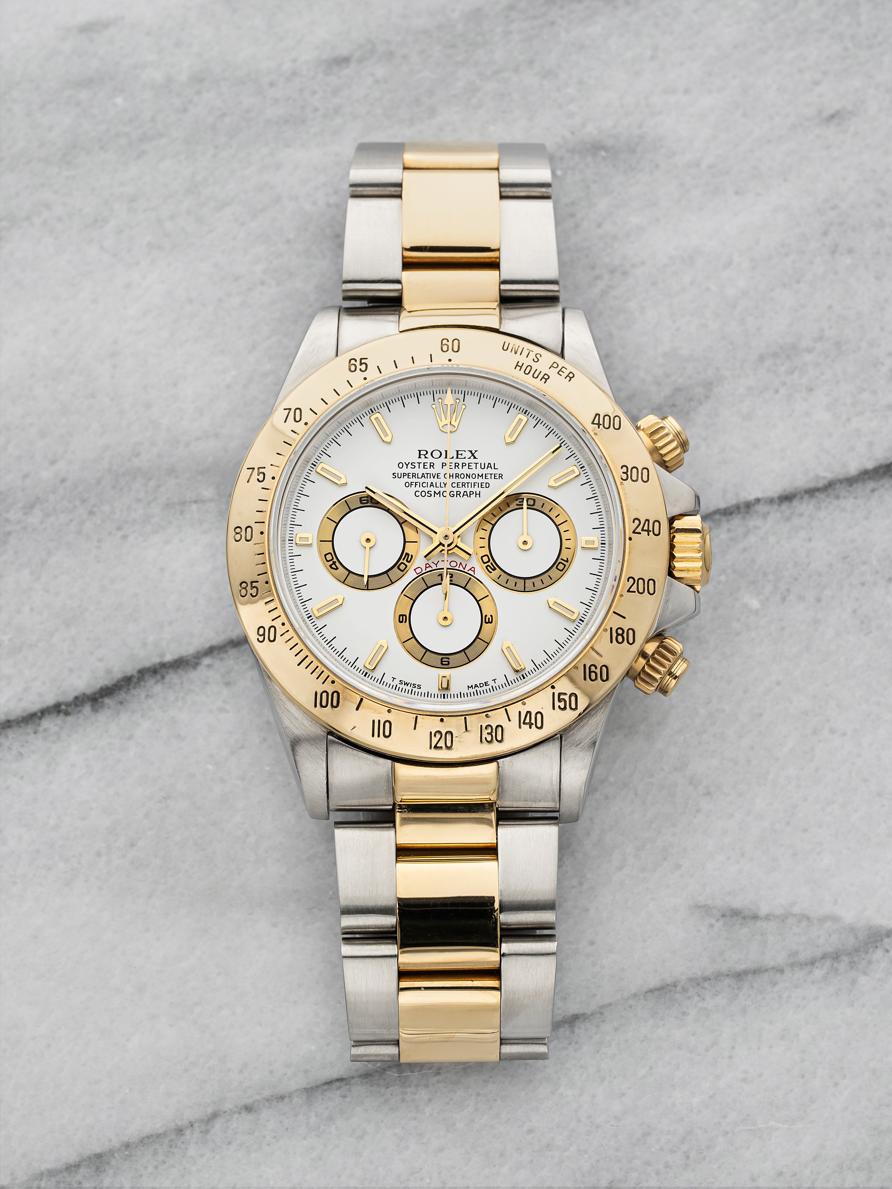 1989 Rolex Daytona "Zenith" 16523 – Two-Tone White Dial