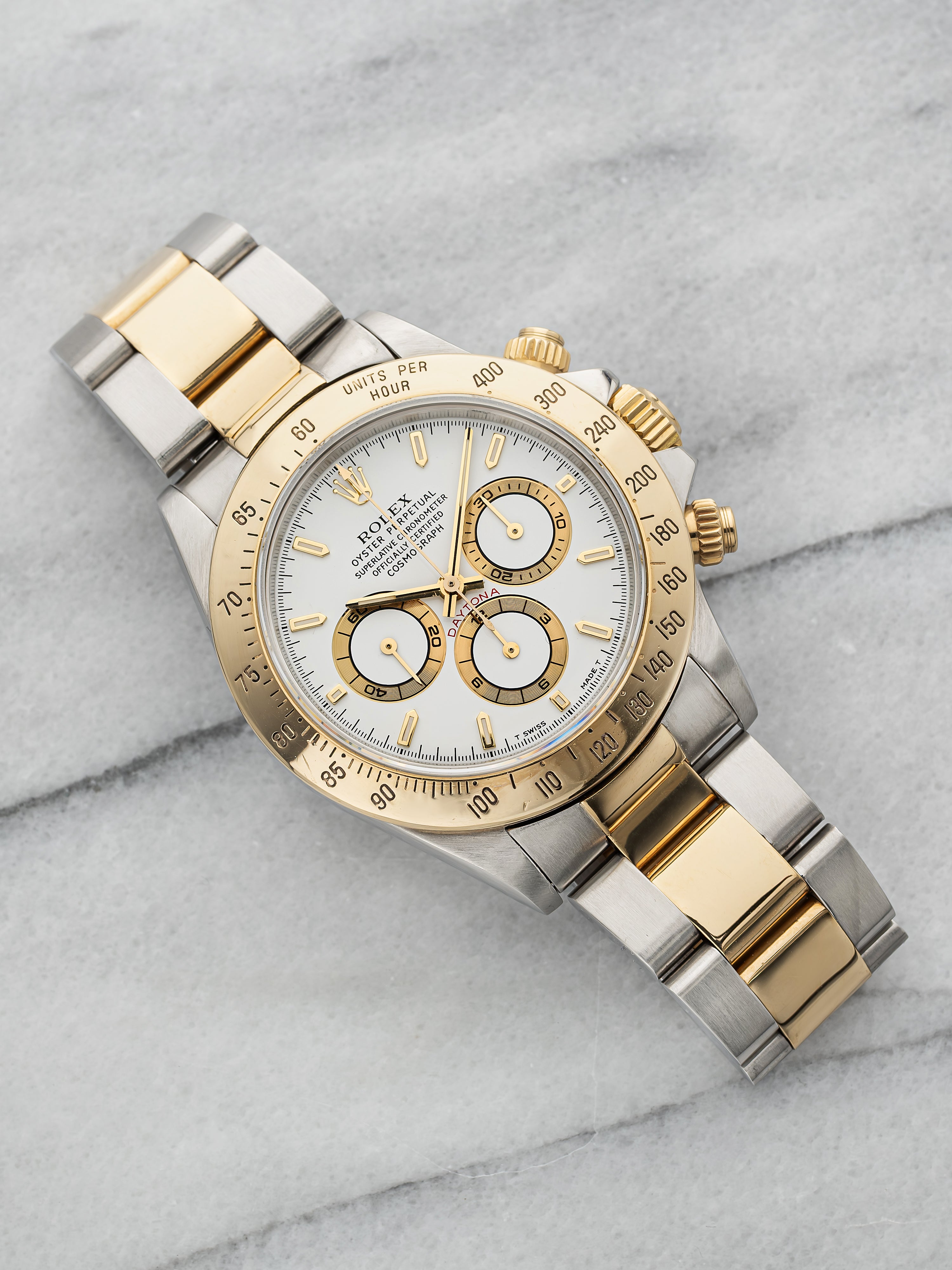 1989 Rolex Daytona "Zenith" 16523 – Two-Tone White Dial