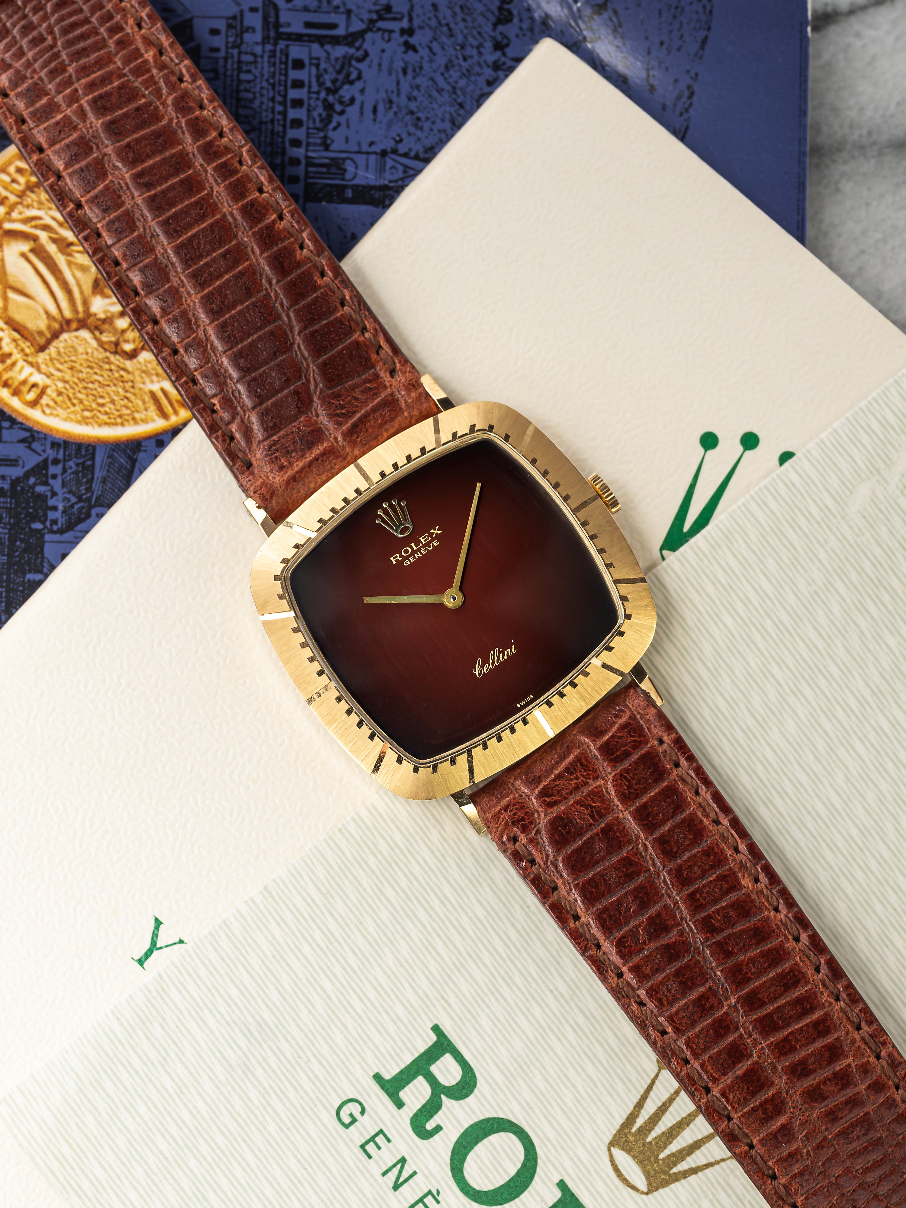 Rolex Cellini 4084 – Red Vignette Dial