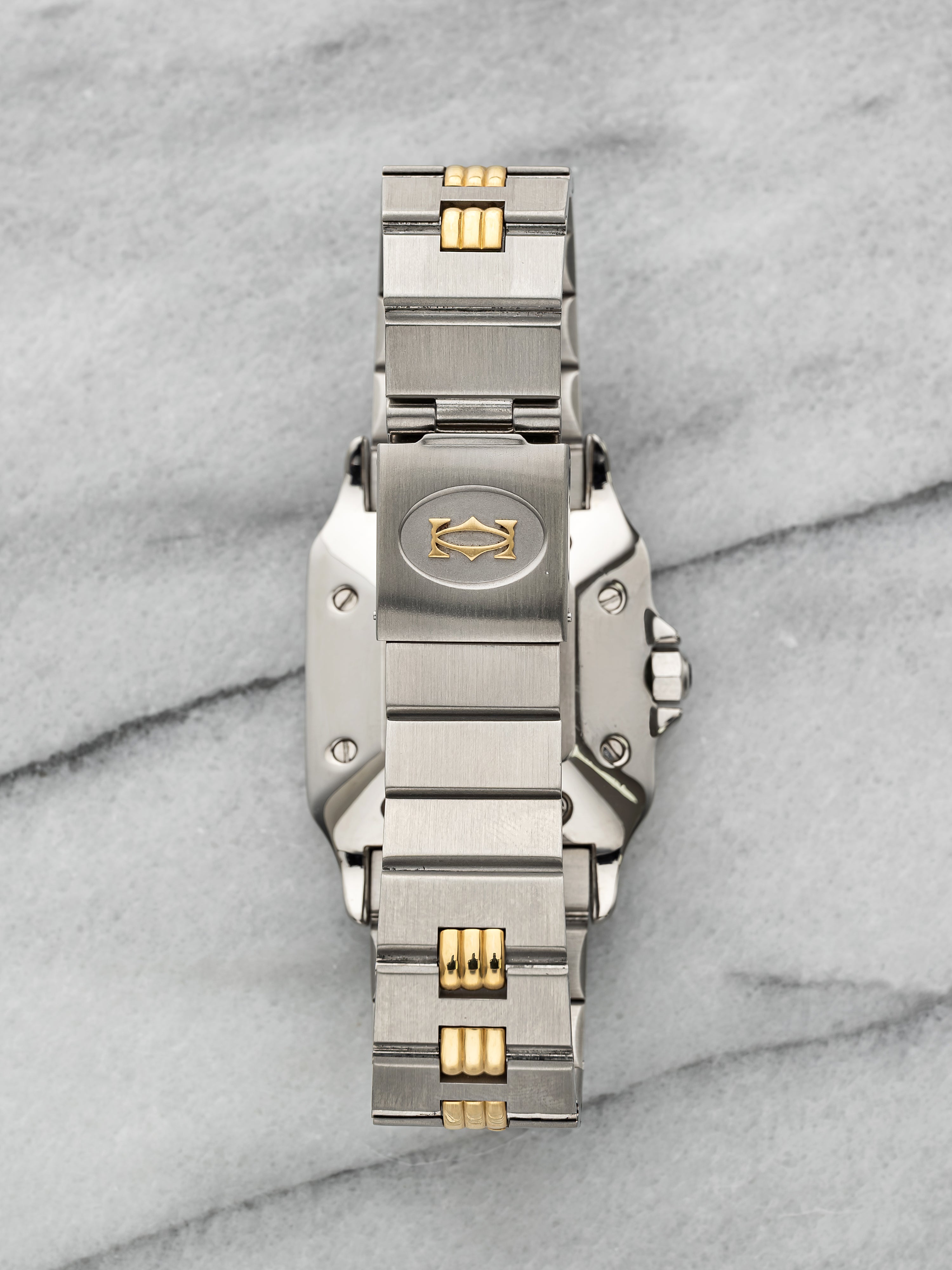 Cartier Santos Galbée 2961 – Two-Tone Ghost Dial