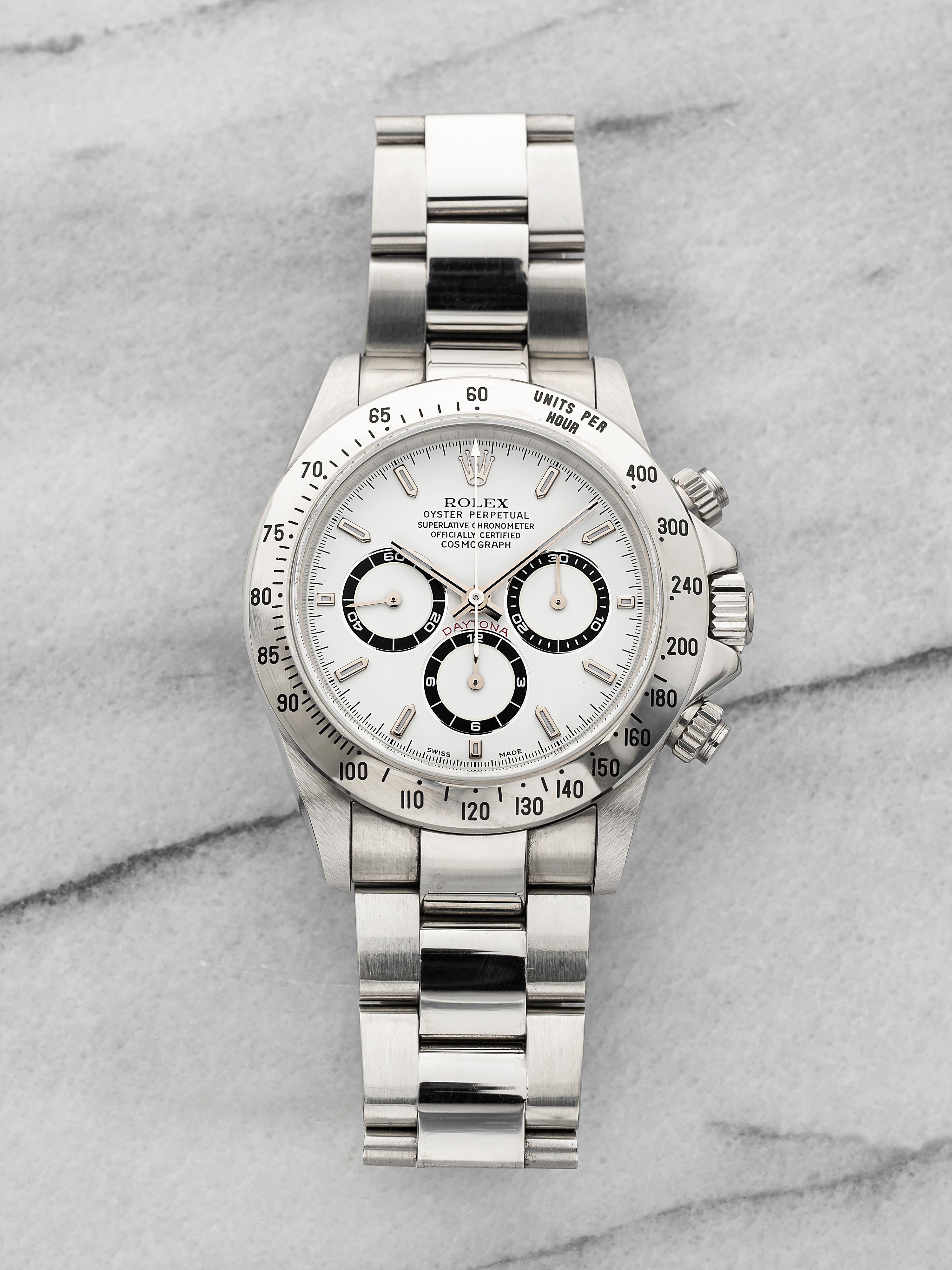 1998 Rolex Daytona 16520 - White Dial