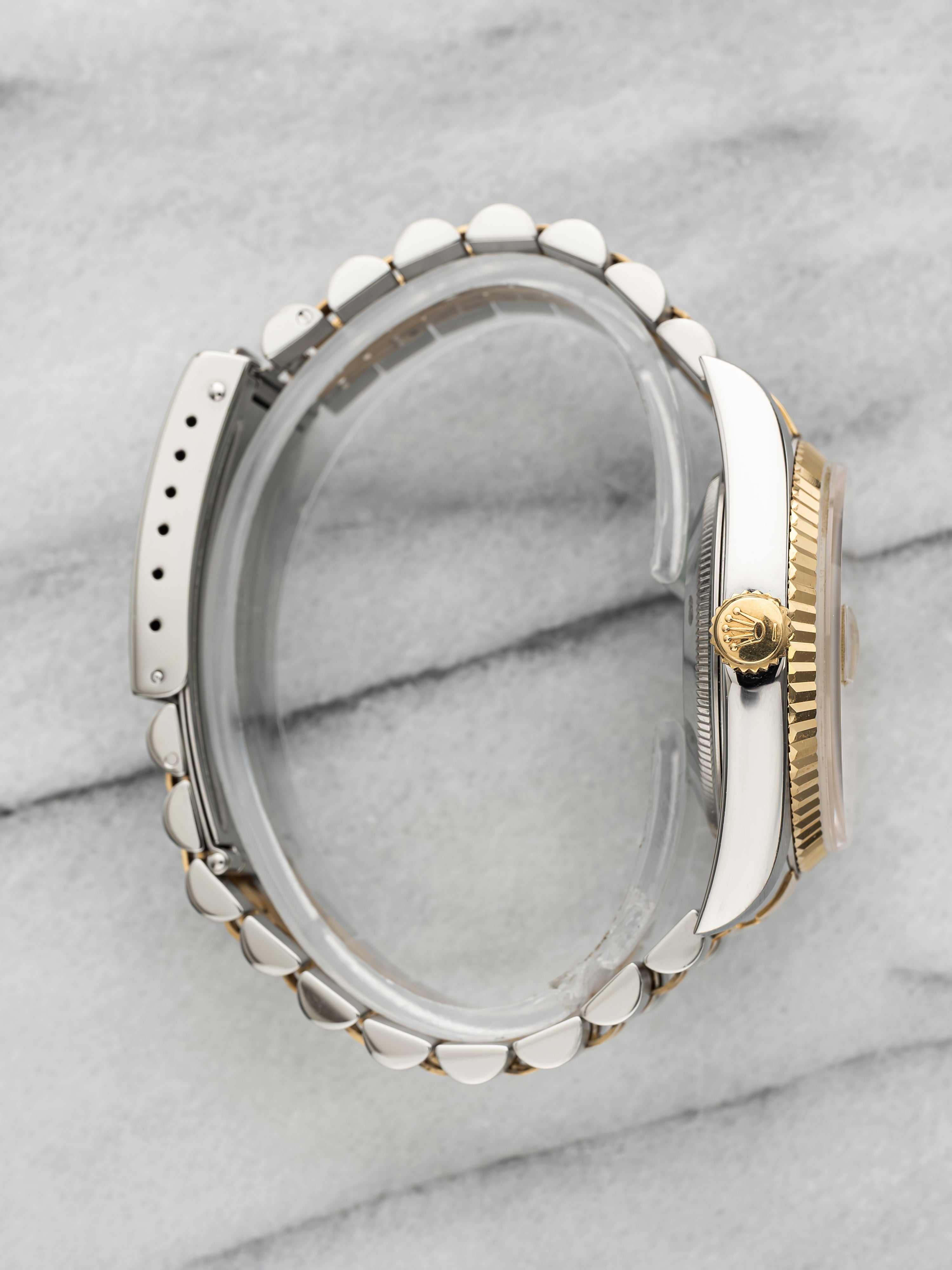 1996 Rolex Datejust 16233 - Two Tone Campagne Roman Dial