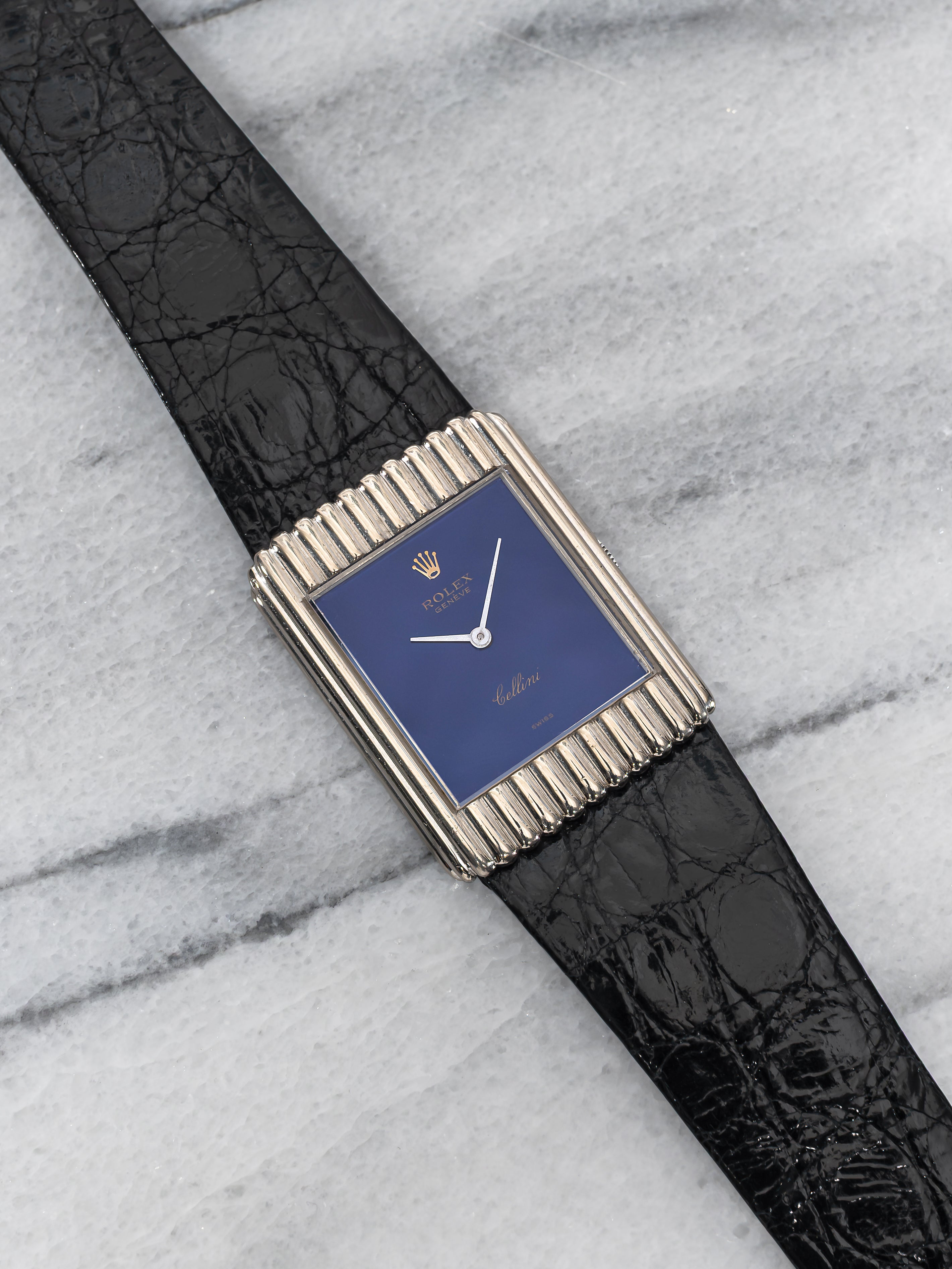 Rolex Cellini 4016 - Blue Mirror Dial