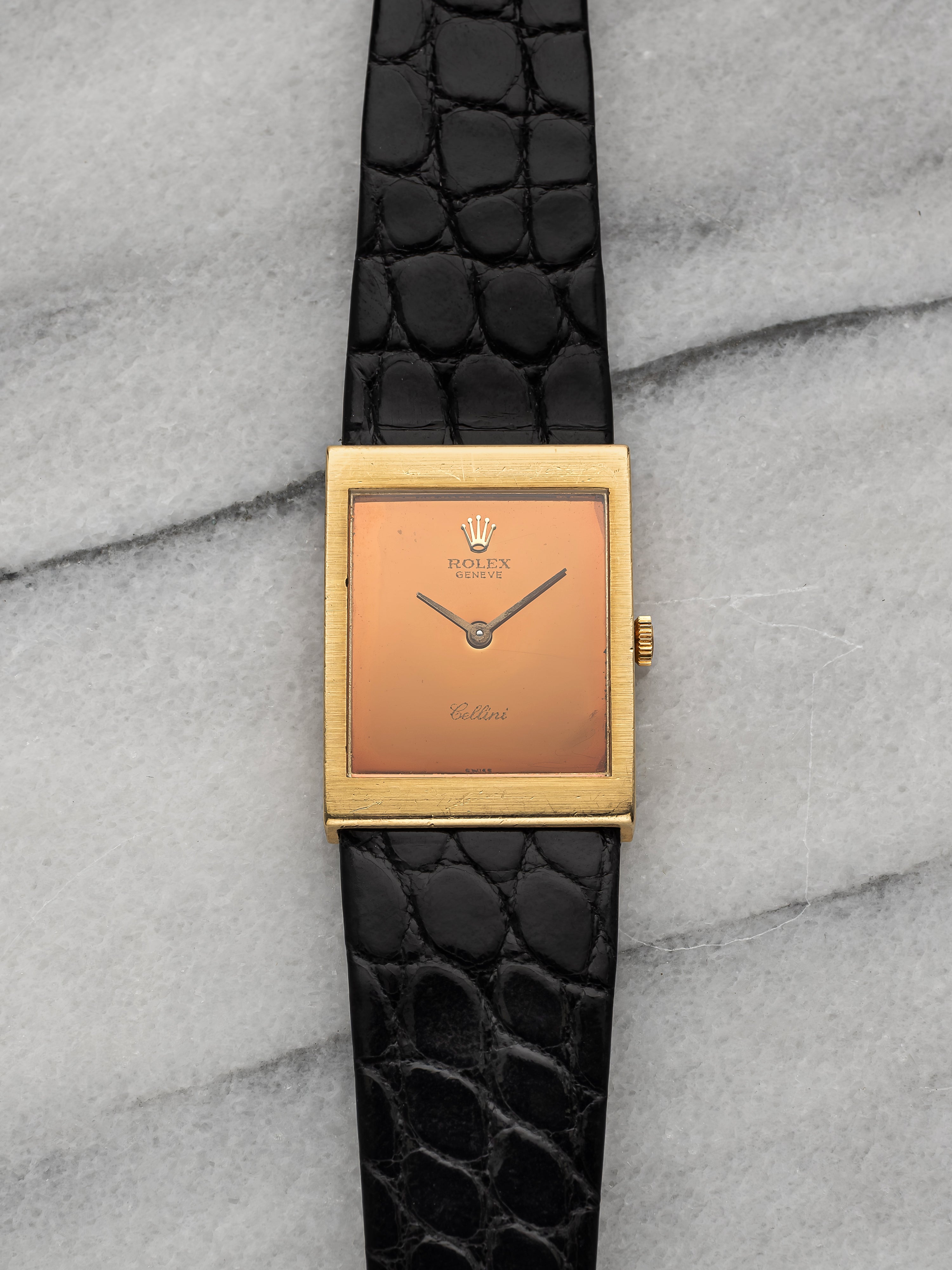 Rolex Cellini - Pink Mirror Dial