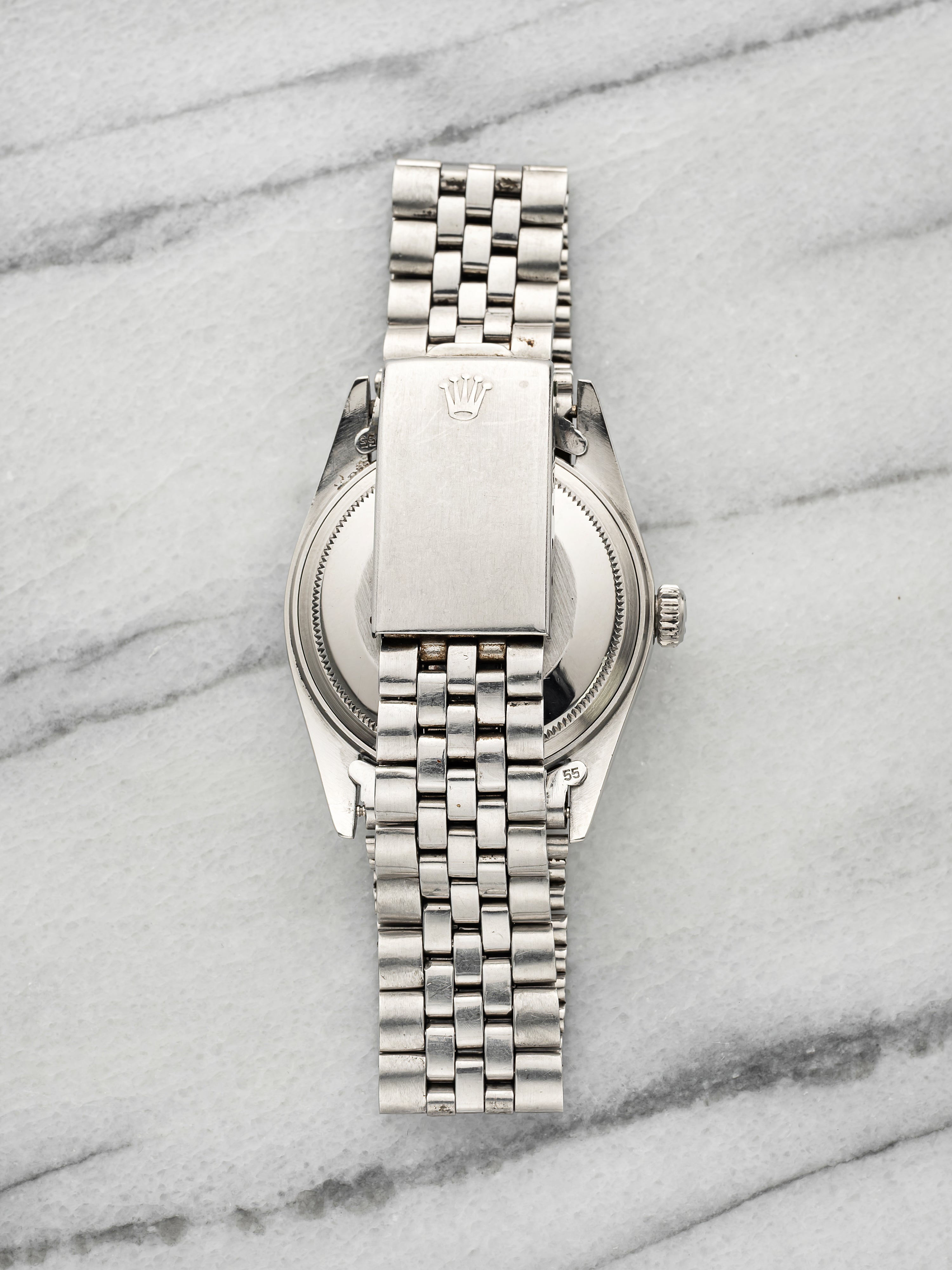Vintage 1979 Rolex Datejust 16030 Stainless Steel Blue Sunburst Dial Auto 36mm