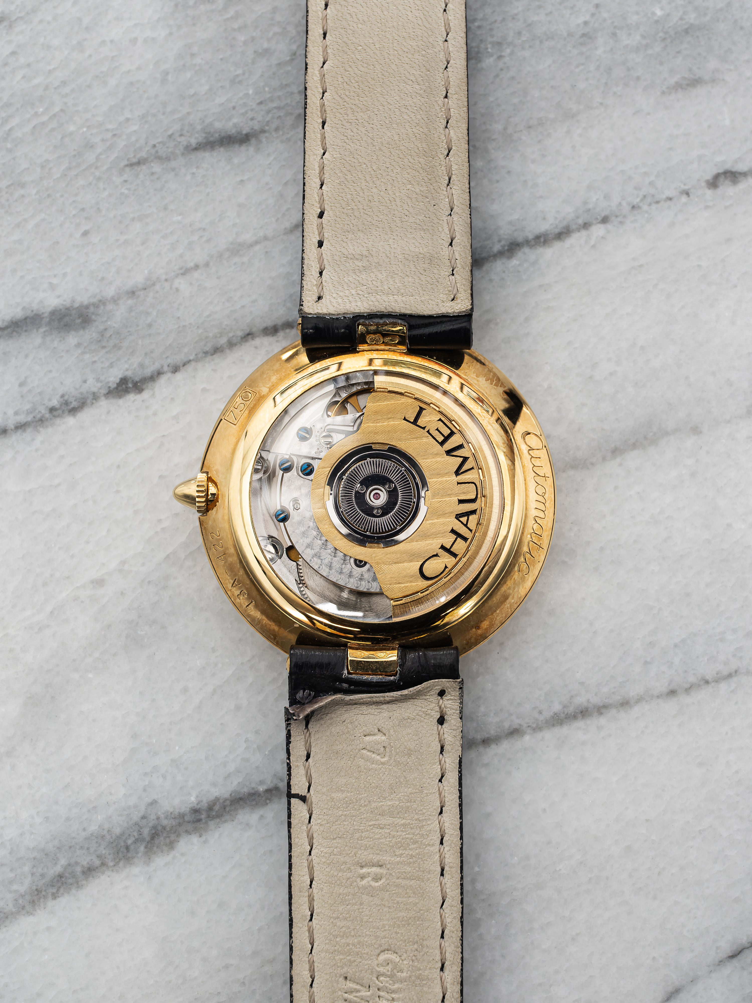 Chaumet Pebble – White Roman Dial