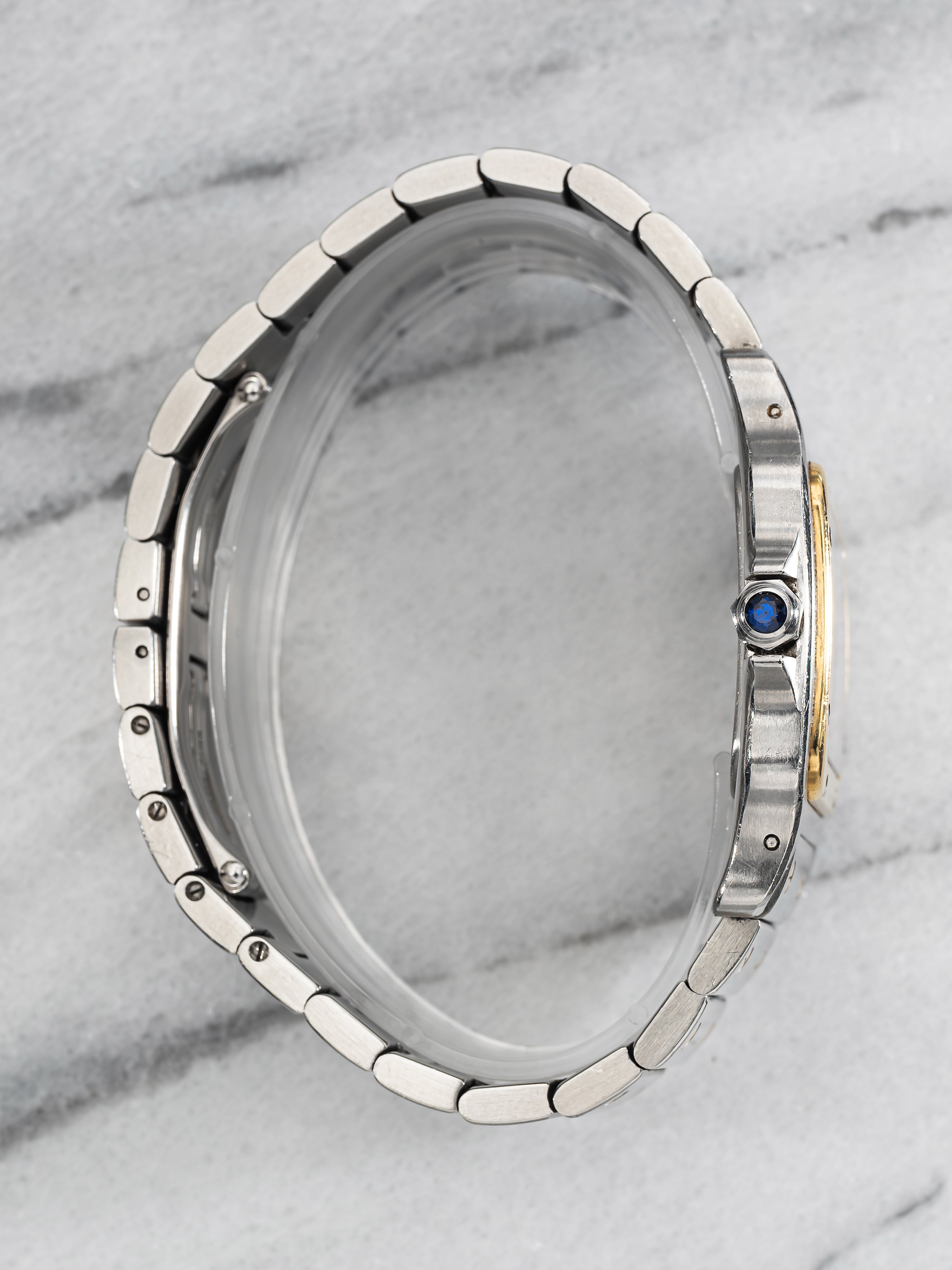 Cartier Santos 1566 – Cream Roman Dial