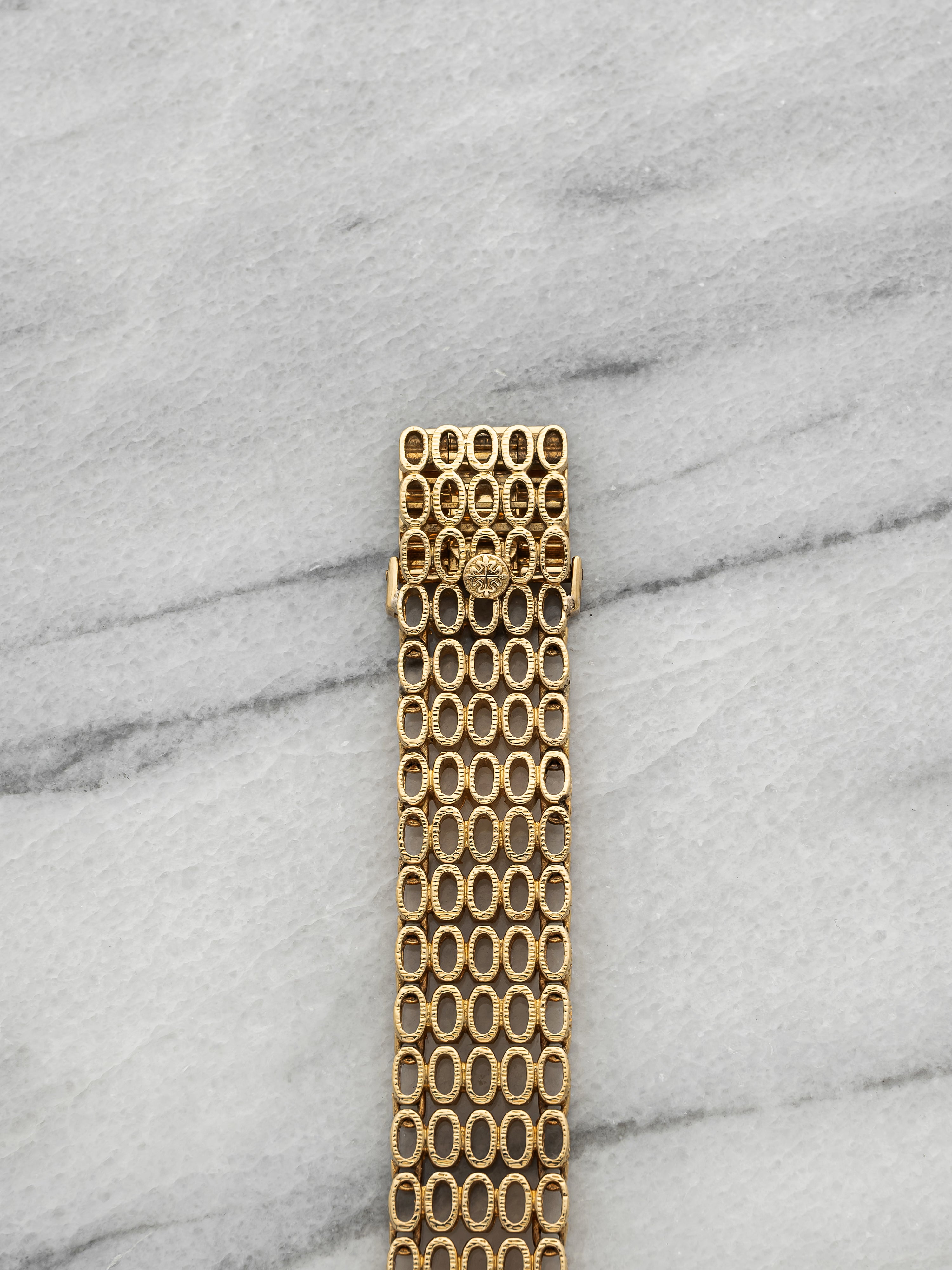 Patek Philippe 4186/1J - 18K Yellow Gold Blue Sunburst Dial