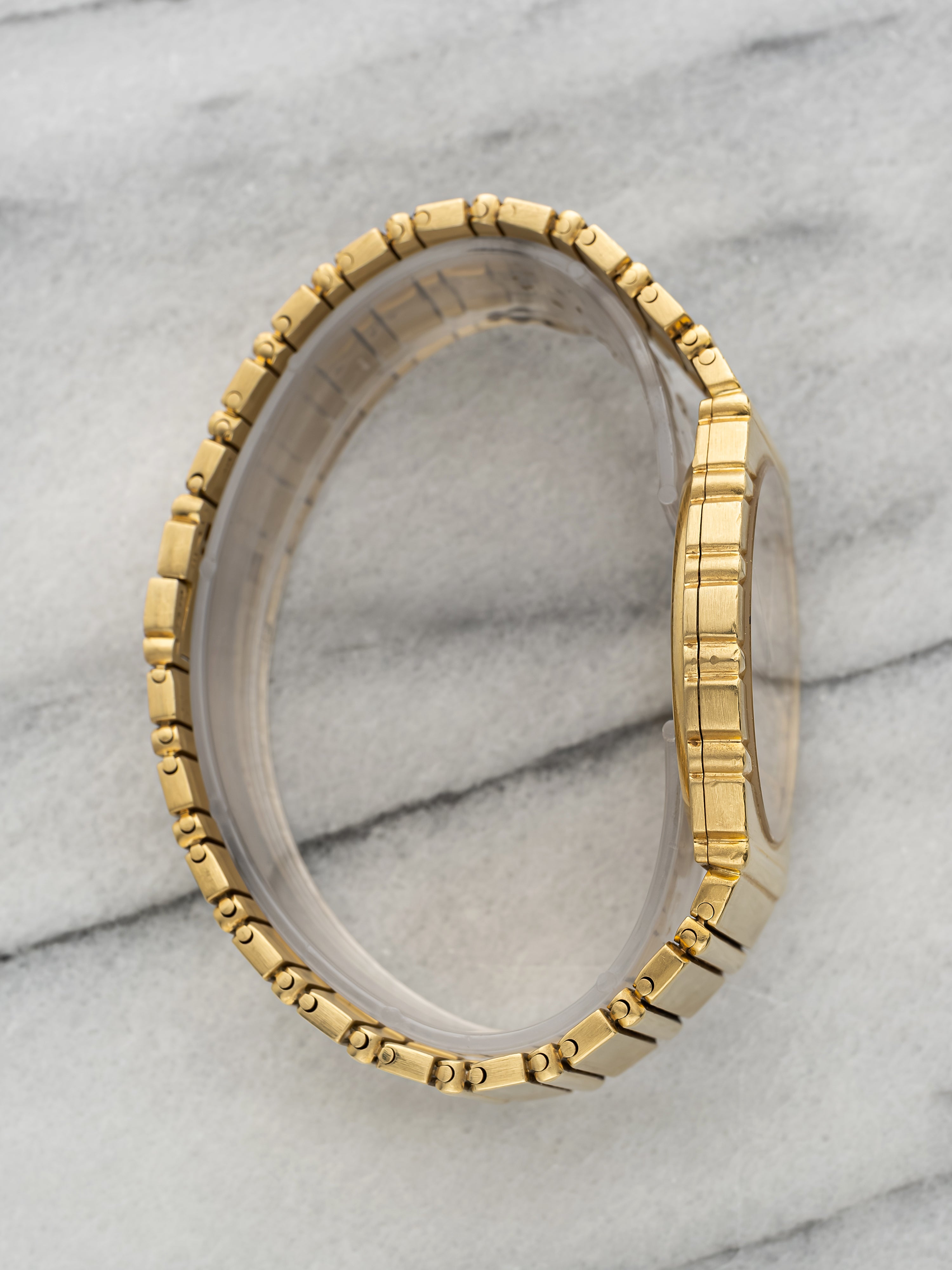 Piaget Polo "Jumbo" 7661 C701 – 18K Yellow Gold, Gadroon Dial