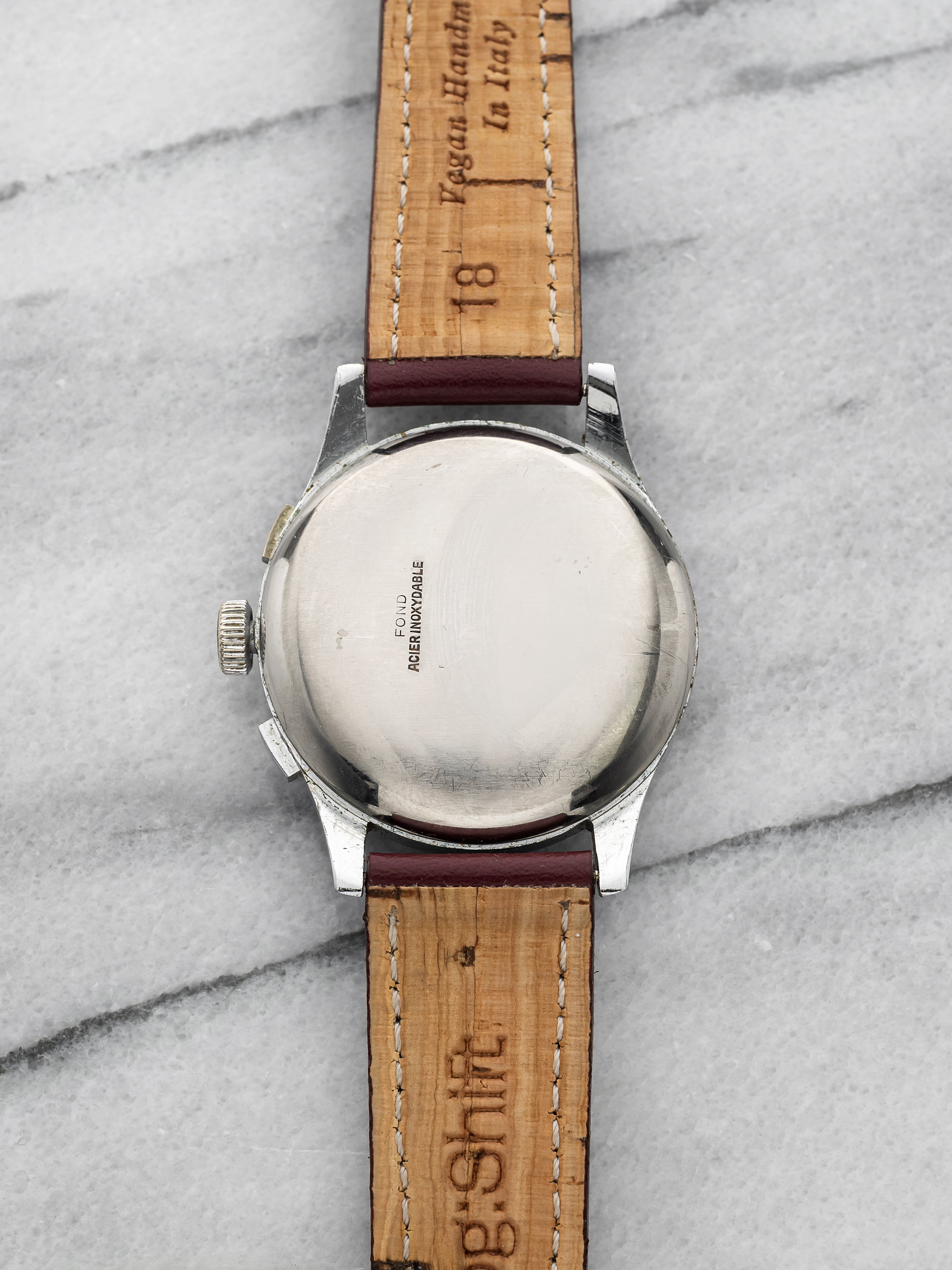 Dreffa 1960s Pilot’s Chronograph – Stainless Steel, Manual Wind