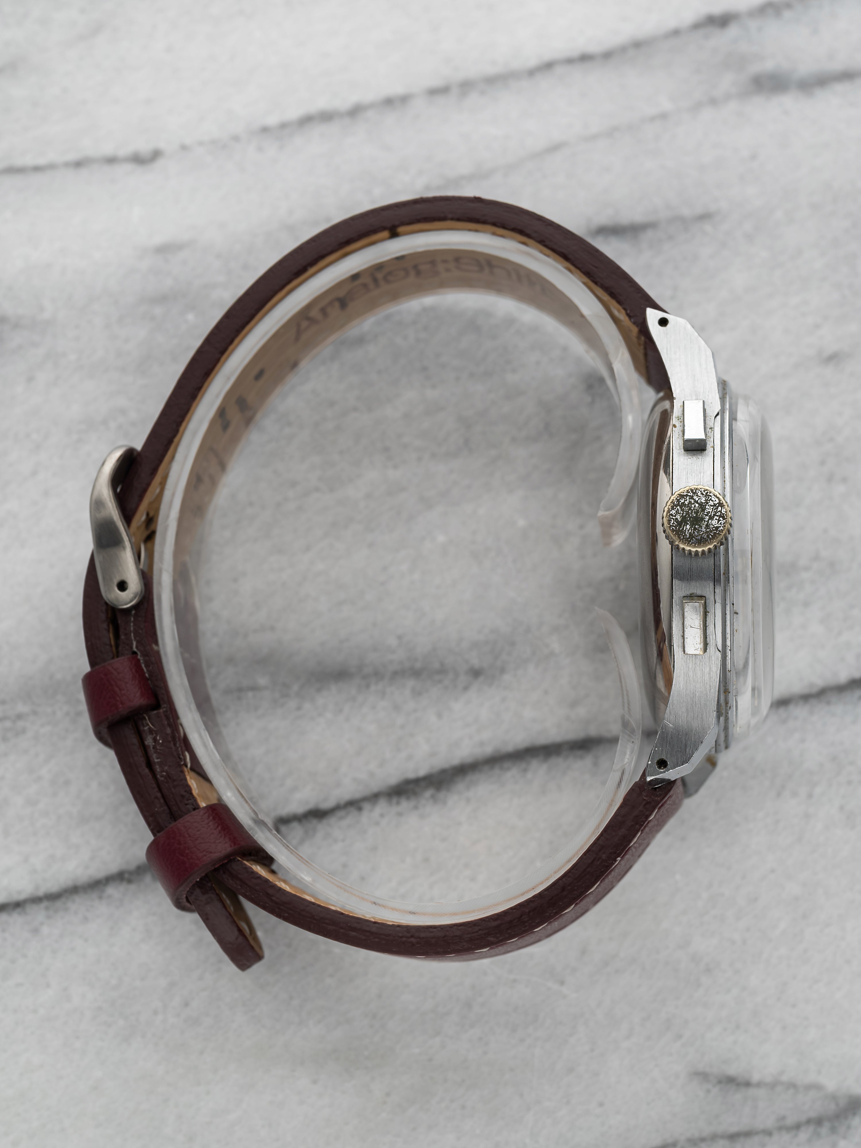 Dreffa 1960s Pilot’s Chronograph – Stainless Steel, Manual Wind