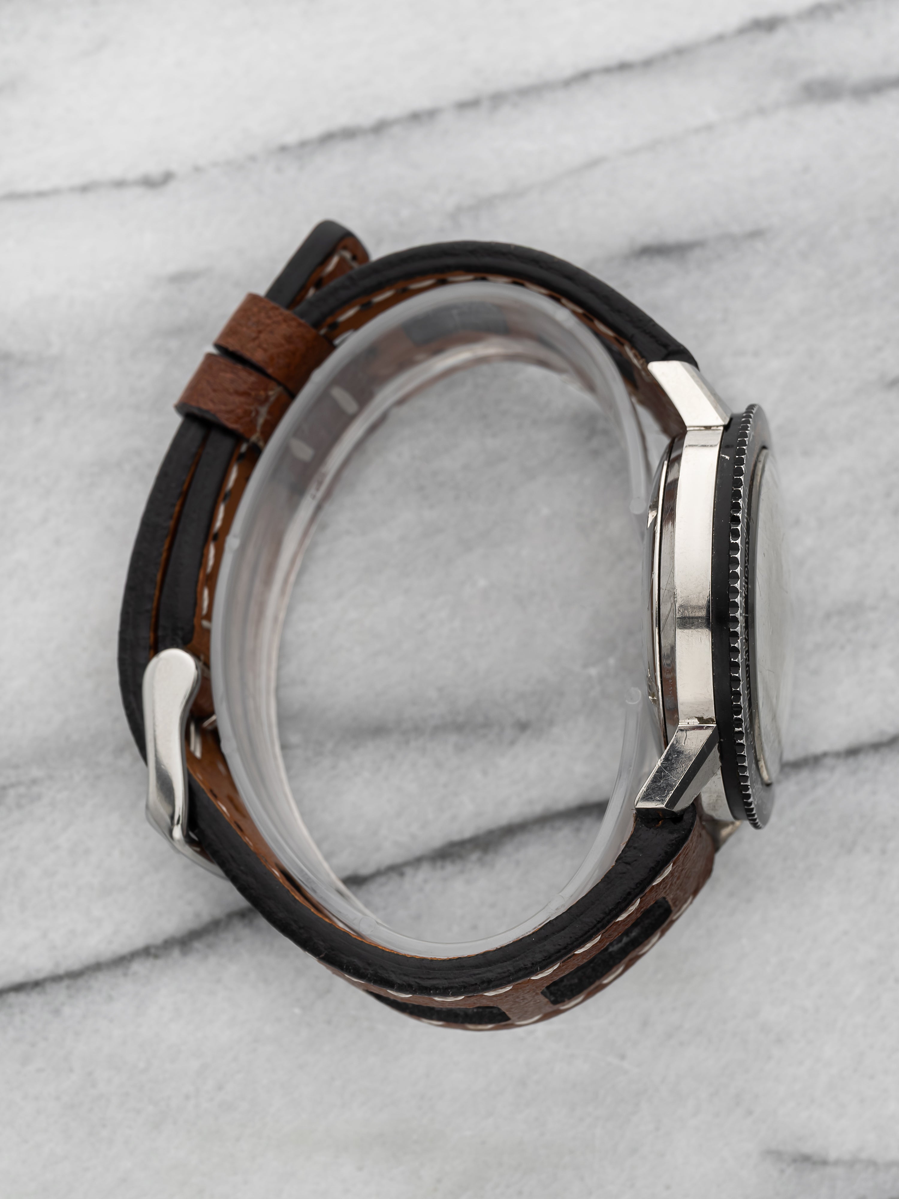 Rotary 1960s GTO Rally GMT – Stainless Steel, Multi-City Bezel, 39mm