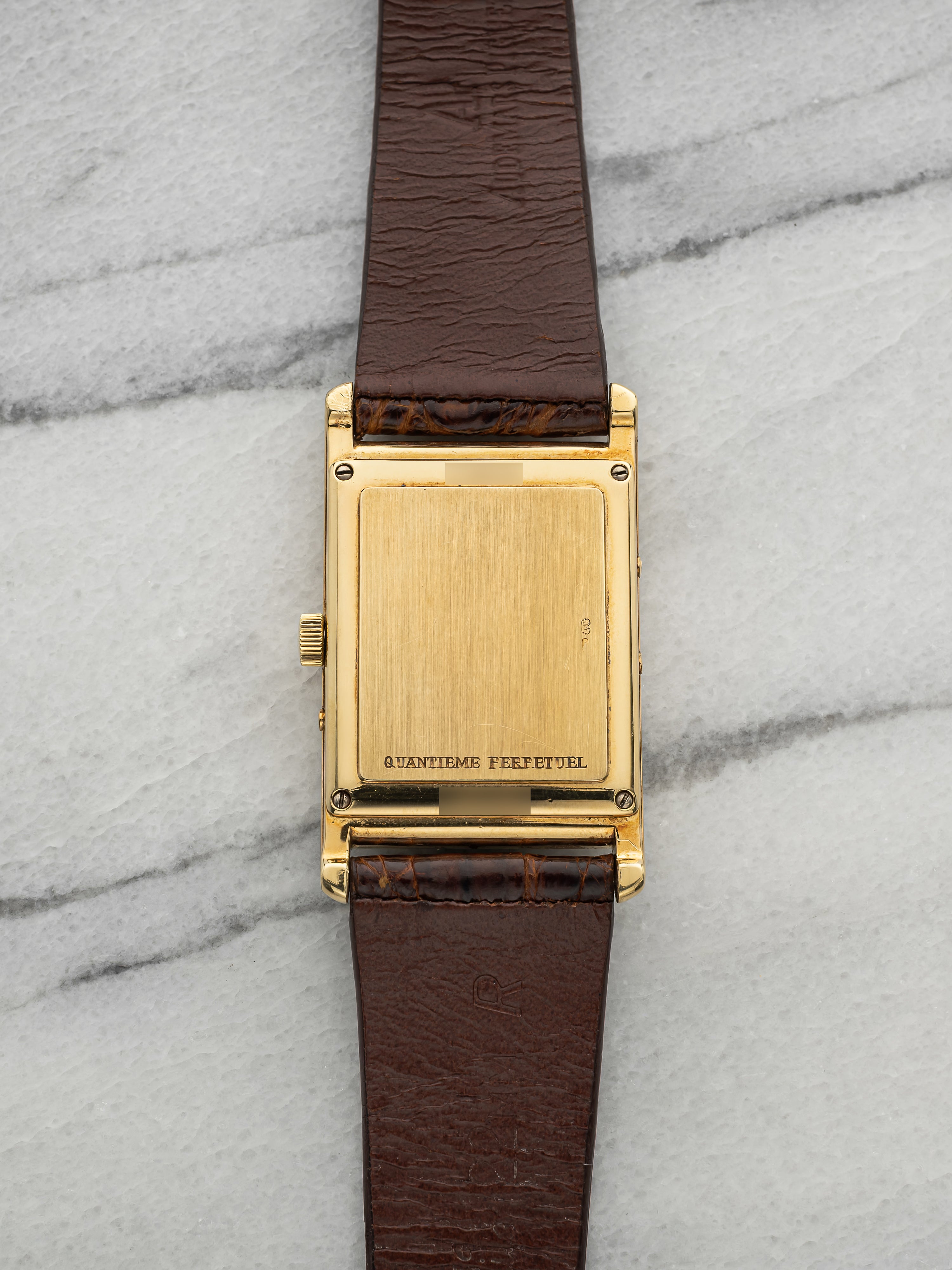 Vintage 1991 Audemars Piguet Quantieme Perpetuale 25682BA 18K YG Manual 26mm