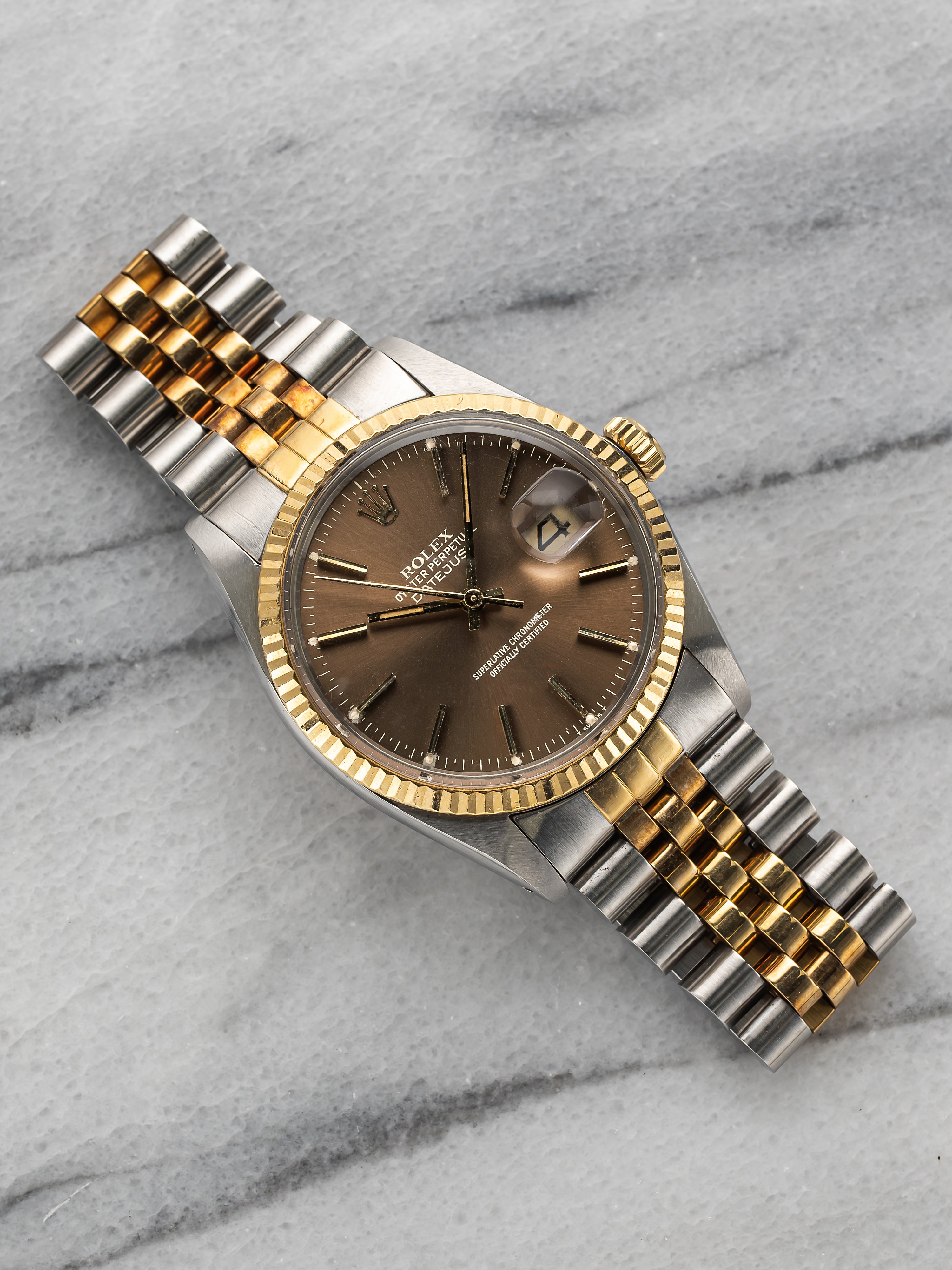 Rolex Datejust 16013 - Mocha Dial