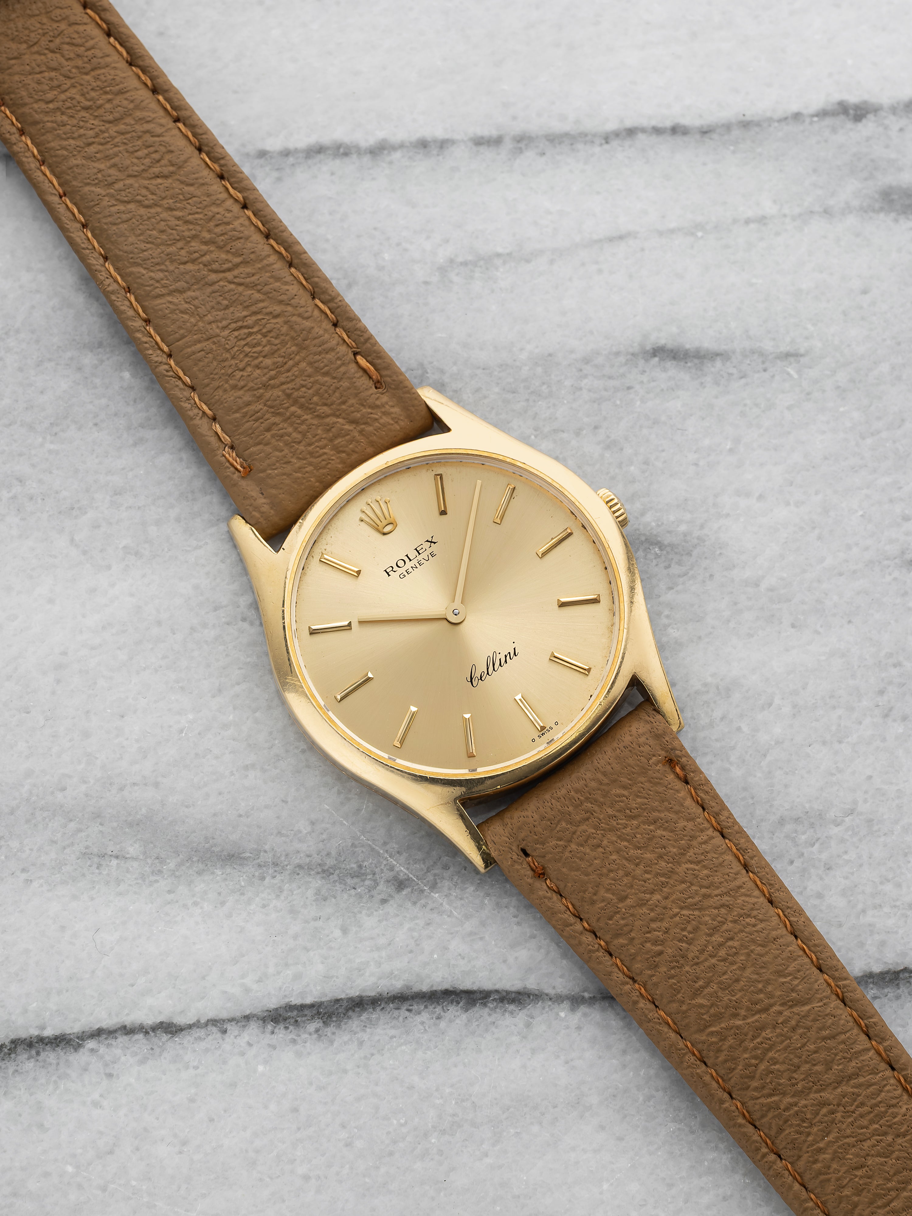 1976 Rolex Cellini 3804 – 18K Yellow Gold Champagne Dial