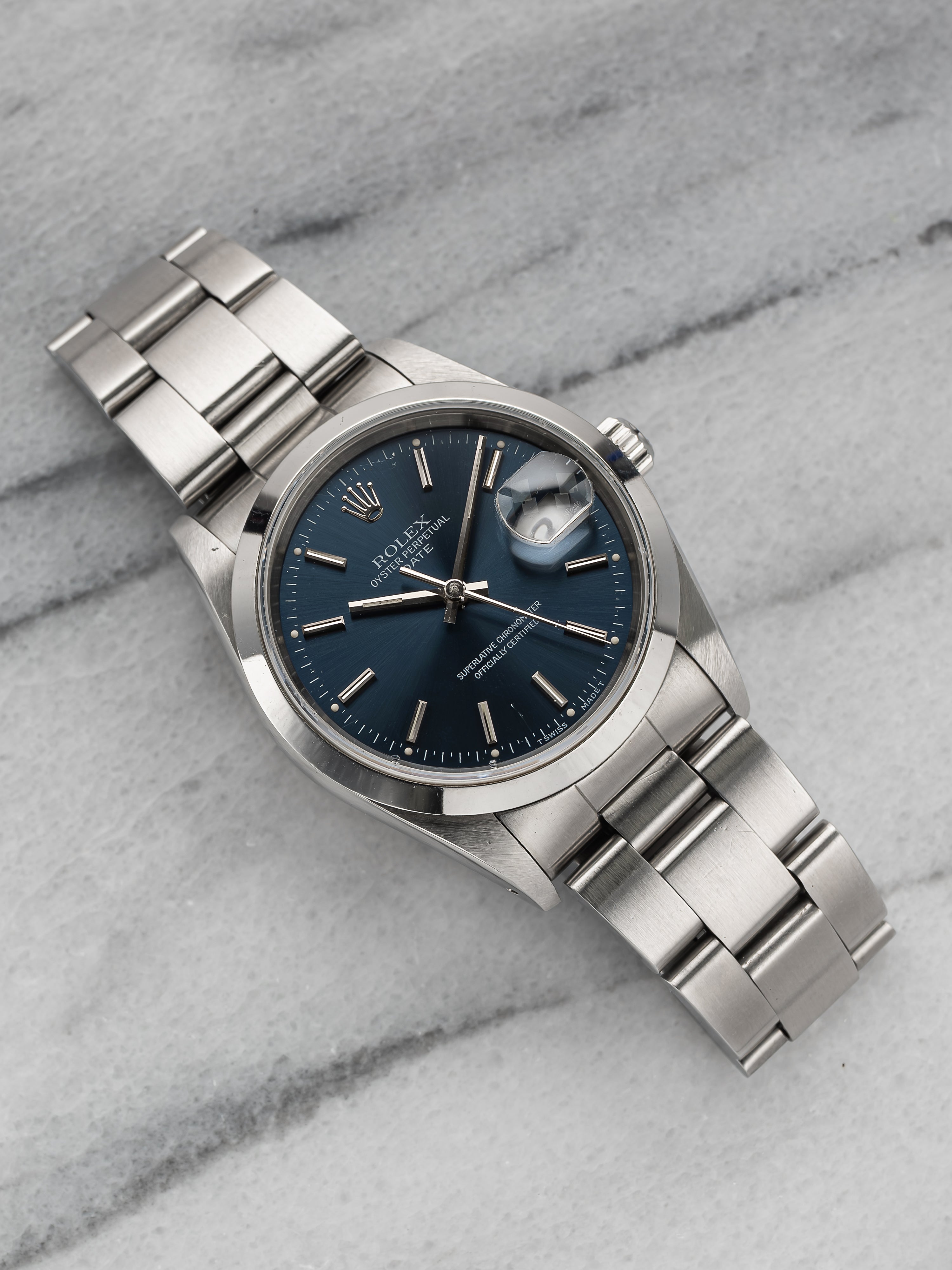 Rolex Oyster Perpetual 15200 - Blue Dial