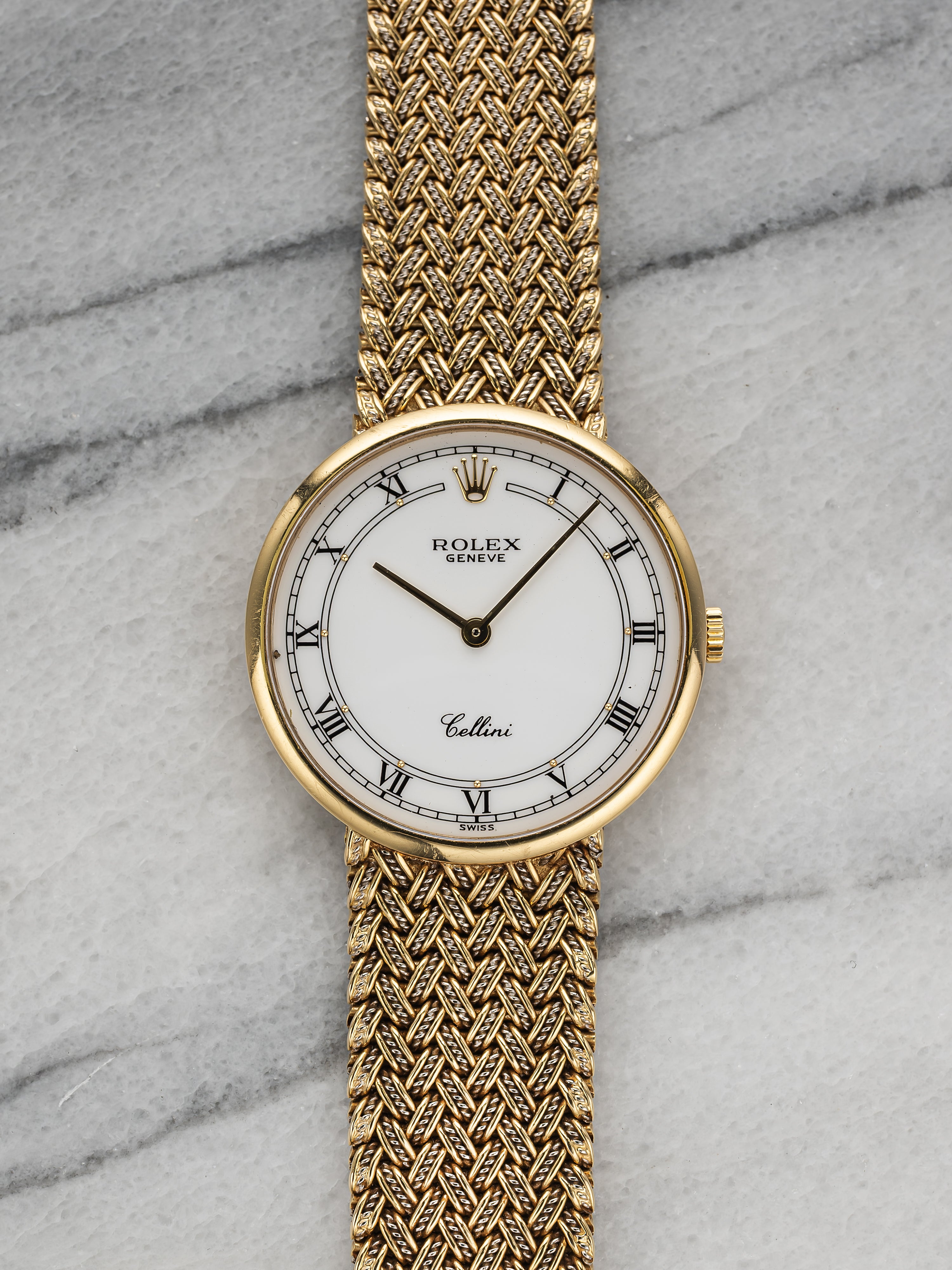 Rolex Cellini 5112 - White Roman Dial