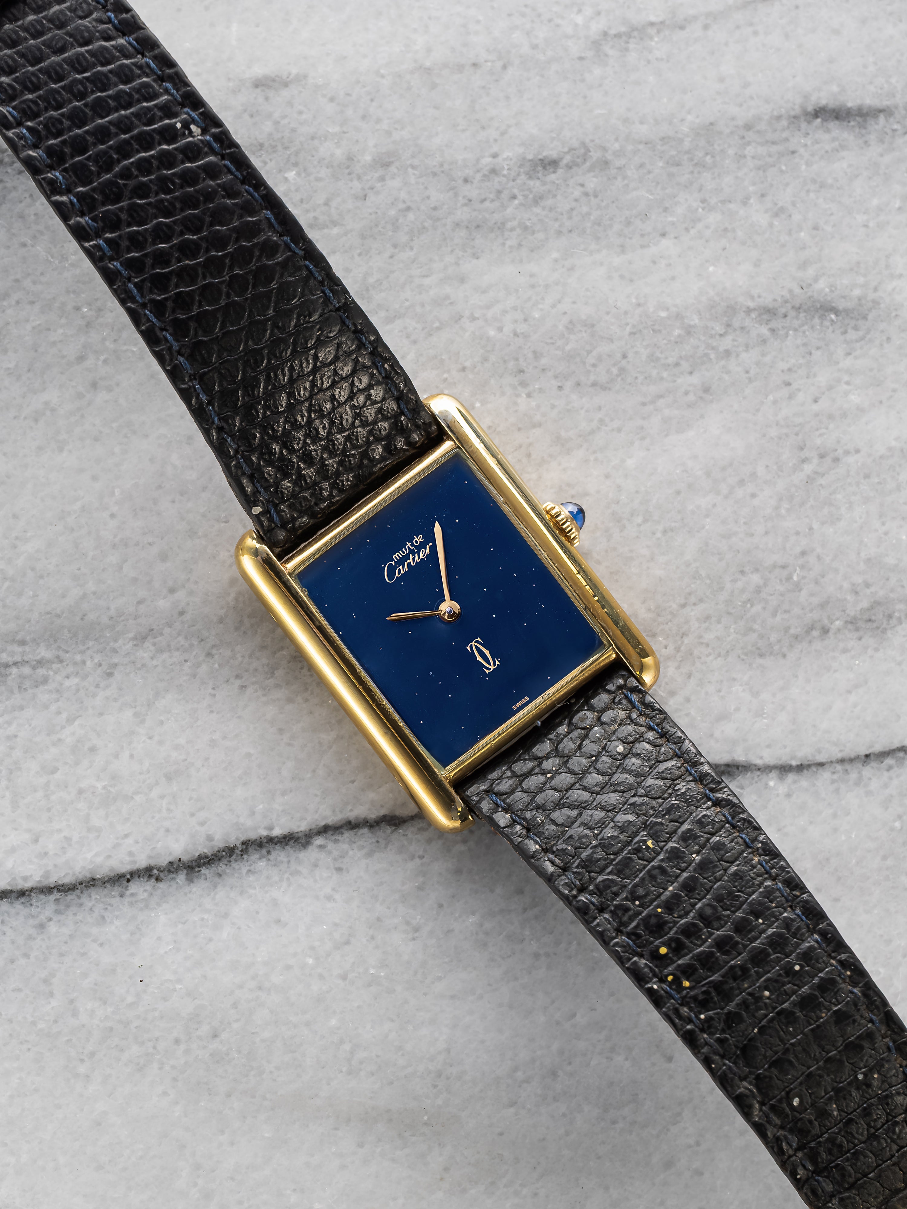 Cartier Tank - Blue Dial