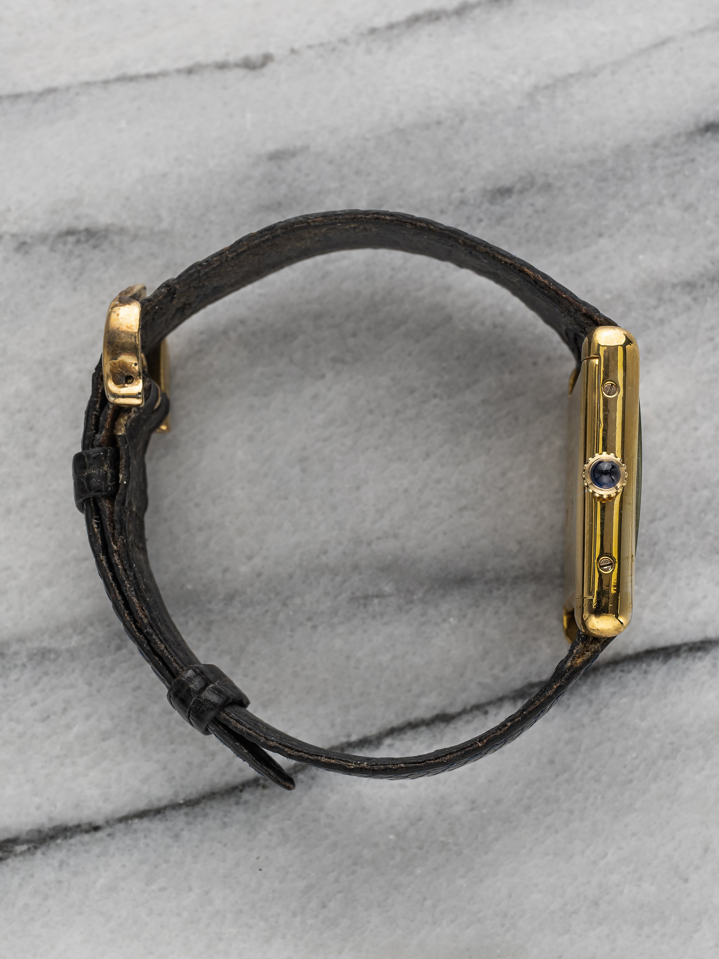 Cartier Tank - Blue Dial